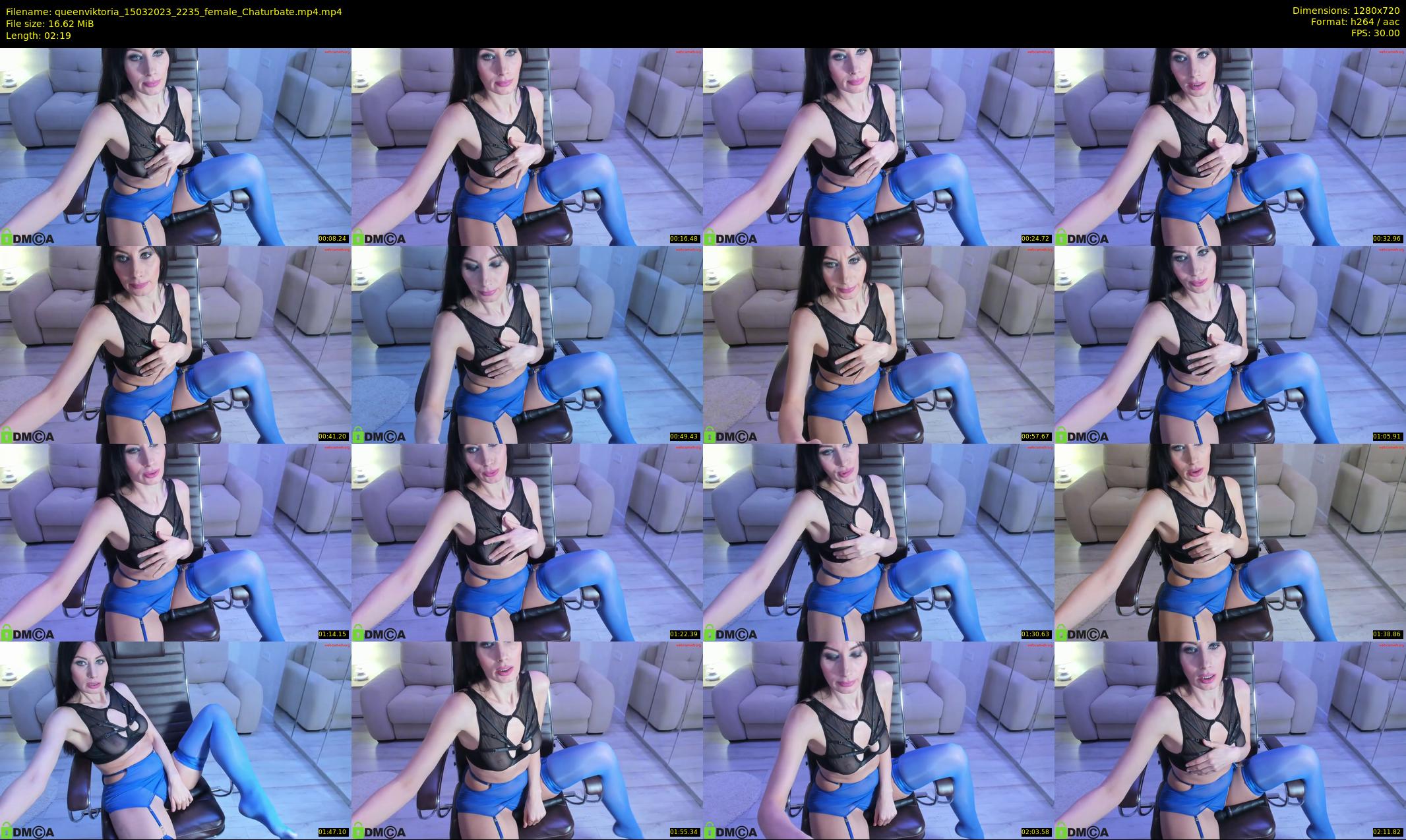 queenviktoria — 3 minute Chaturbate female cam show recording, 720p, Mar 15, 2023