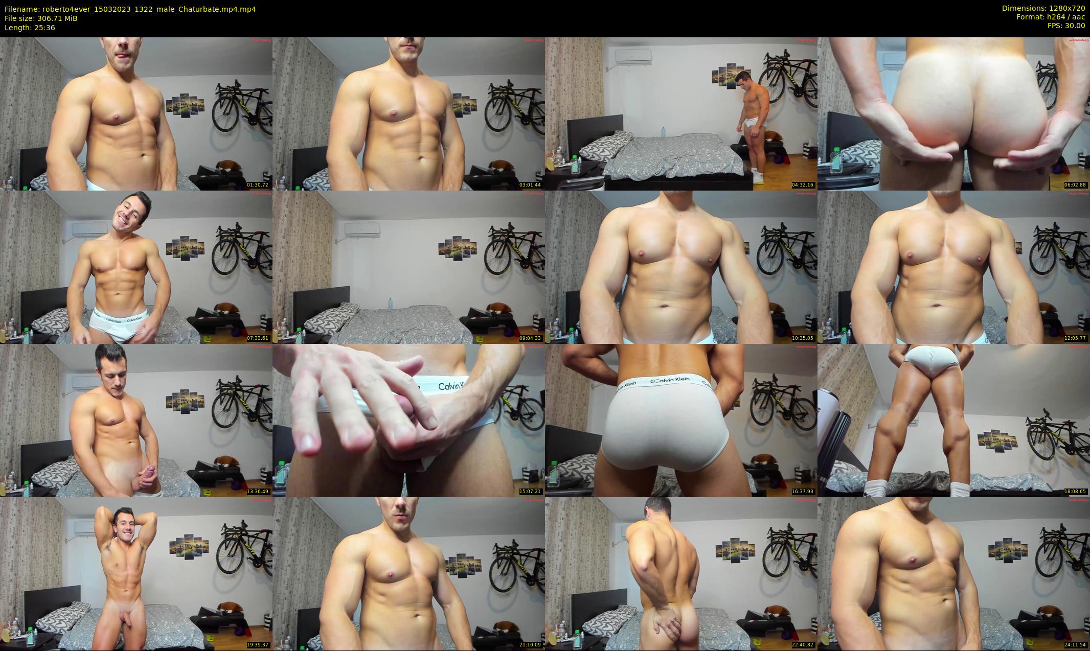 roberto4ever — 26 minute Chaturbate male cam show recording, 720p, Mar 15, 2023