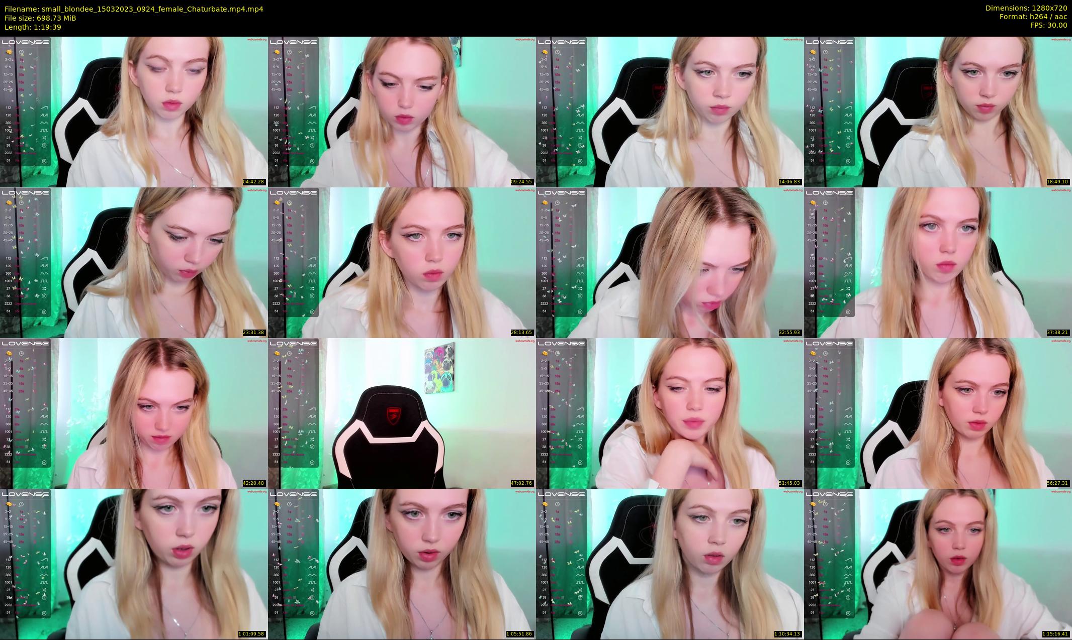 small_blondee — 80 minute Chaturbate female cam show recording, 720p, Mar 15, 2023