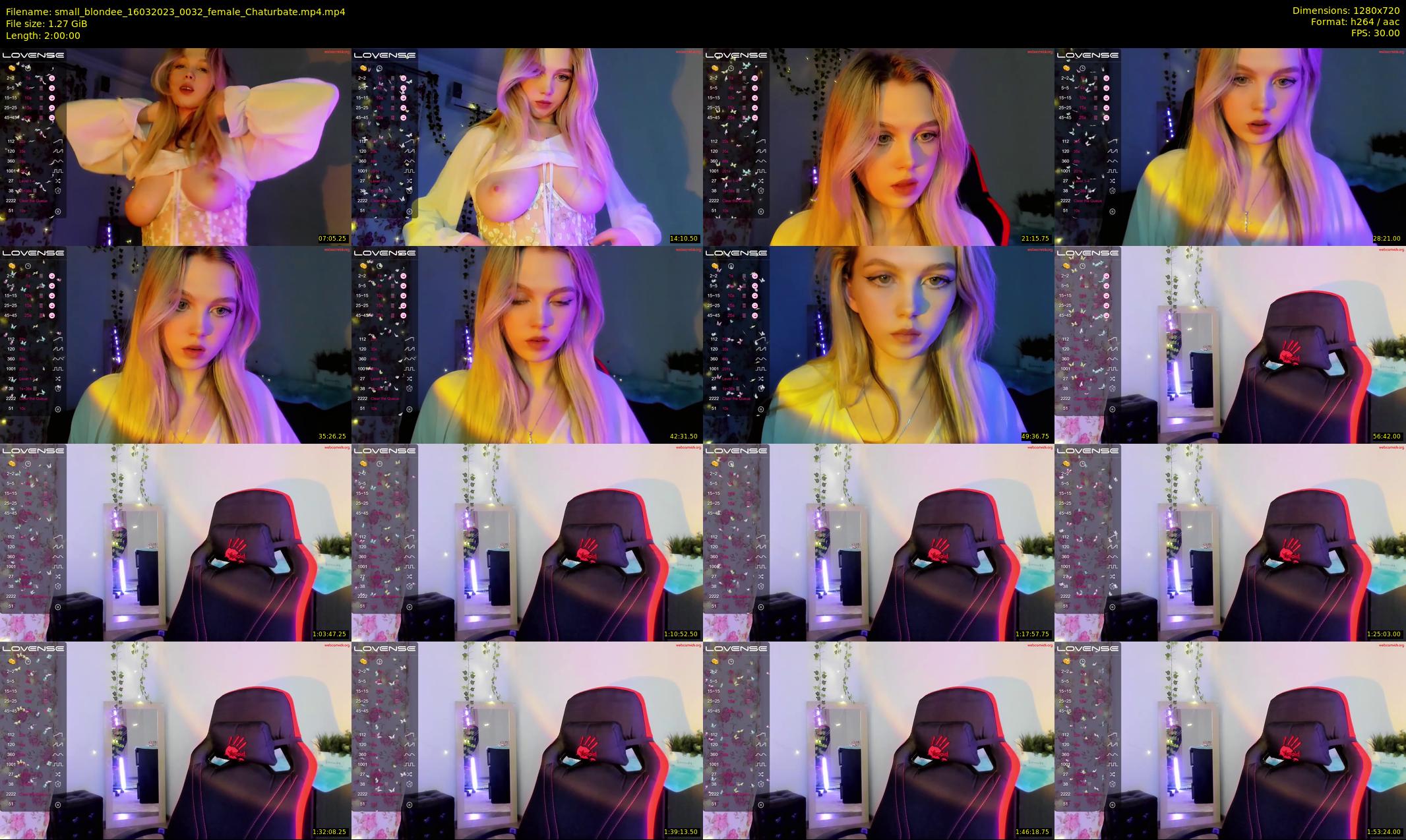 small_blondee — 120 minute Chaturbate female cam show recording, 720p, Mar 16, 2023