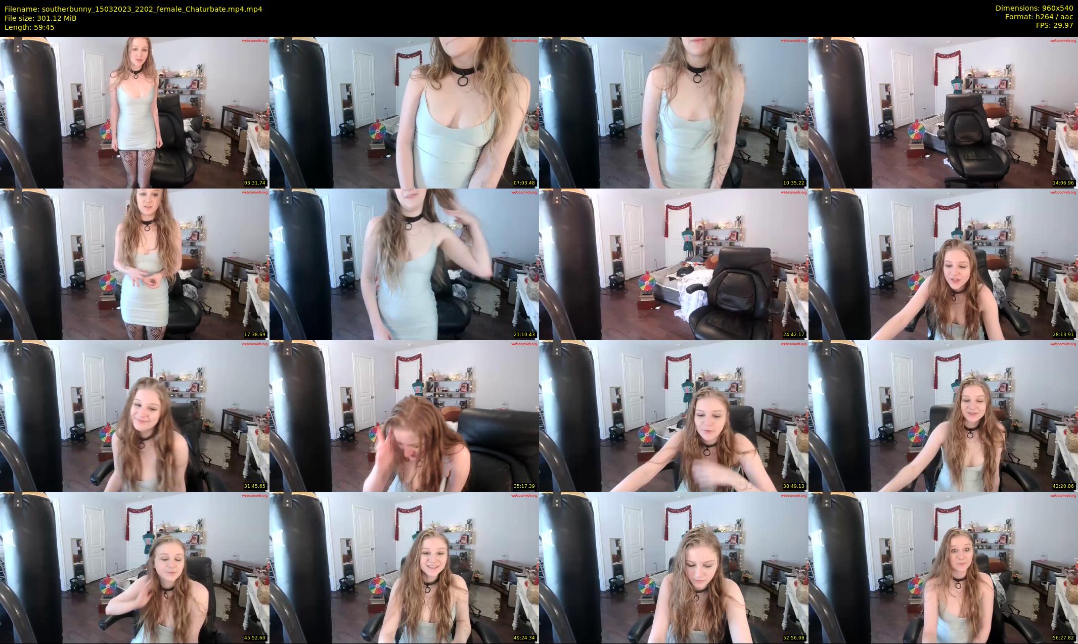 southerbunny — 60 minute Chaturbate female cam show recording, 480p, Mar 15, 2023