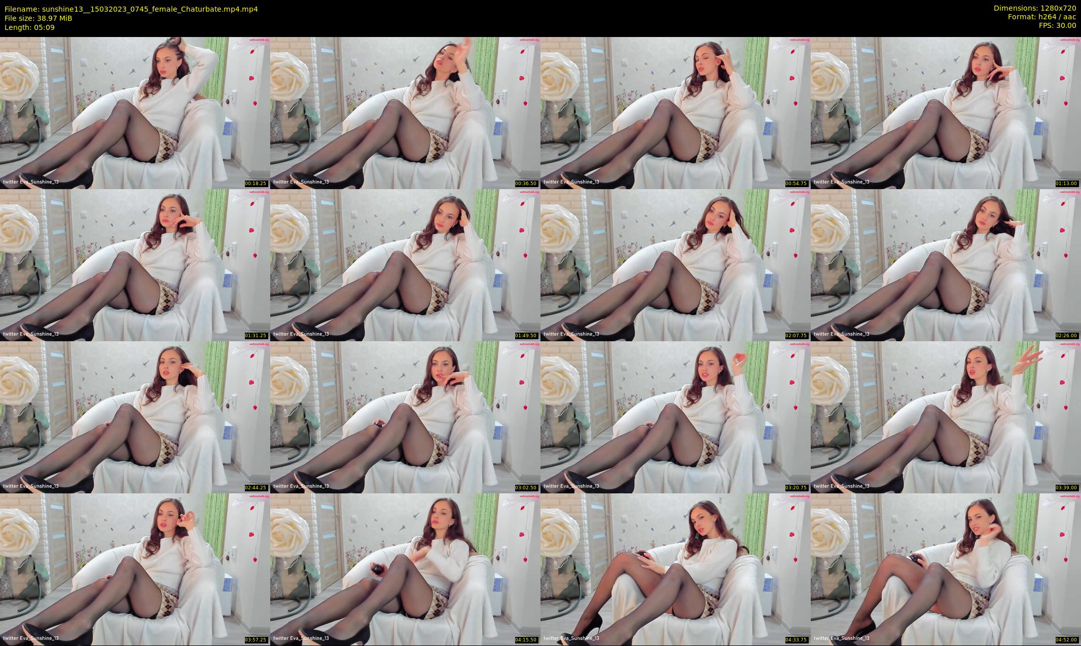 sunshine13_ — 6 minute Chaturbate female cam show recording, 720p, Mar 15, 2023