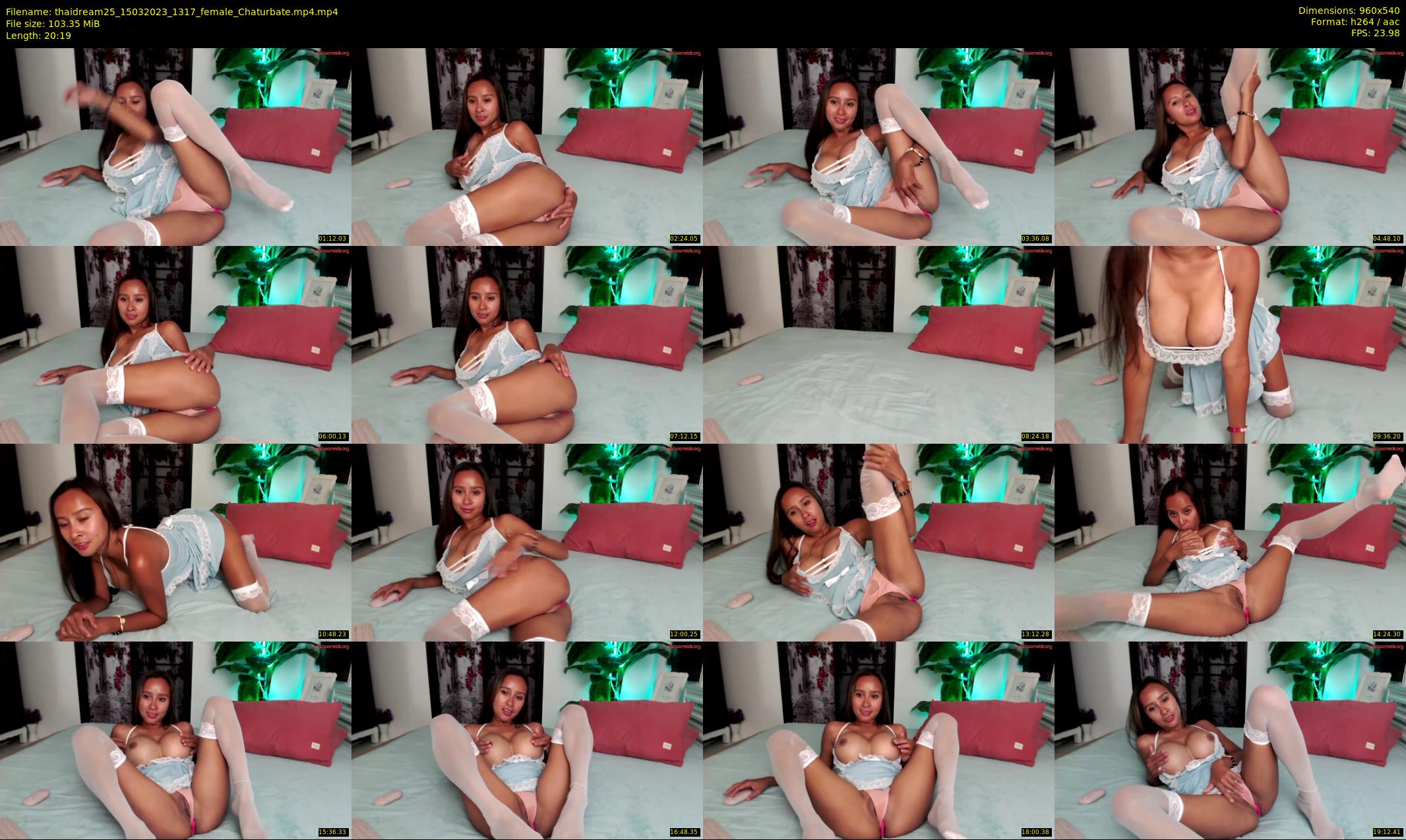 thaidream25 — 21 minute Chaturbate female cam show recording, 480p, Mar 15, 2023