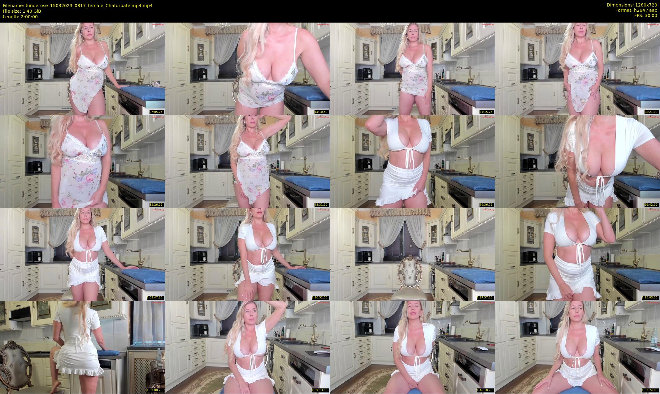 tunderose — 120 minute Chaturbate female cam show recording, 720p, Mar 15, 2023