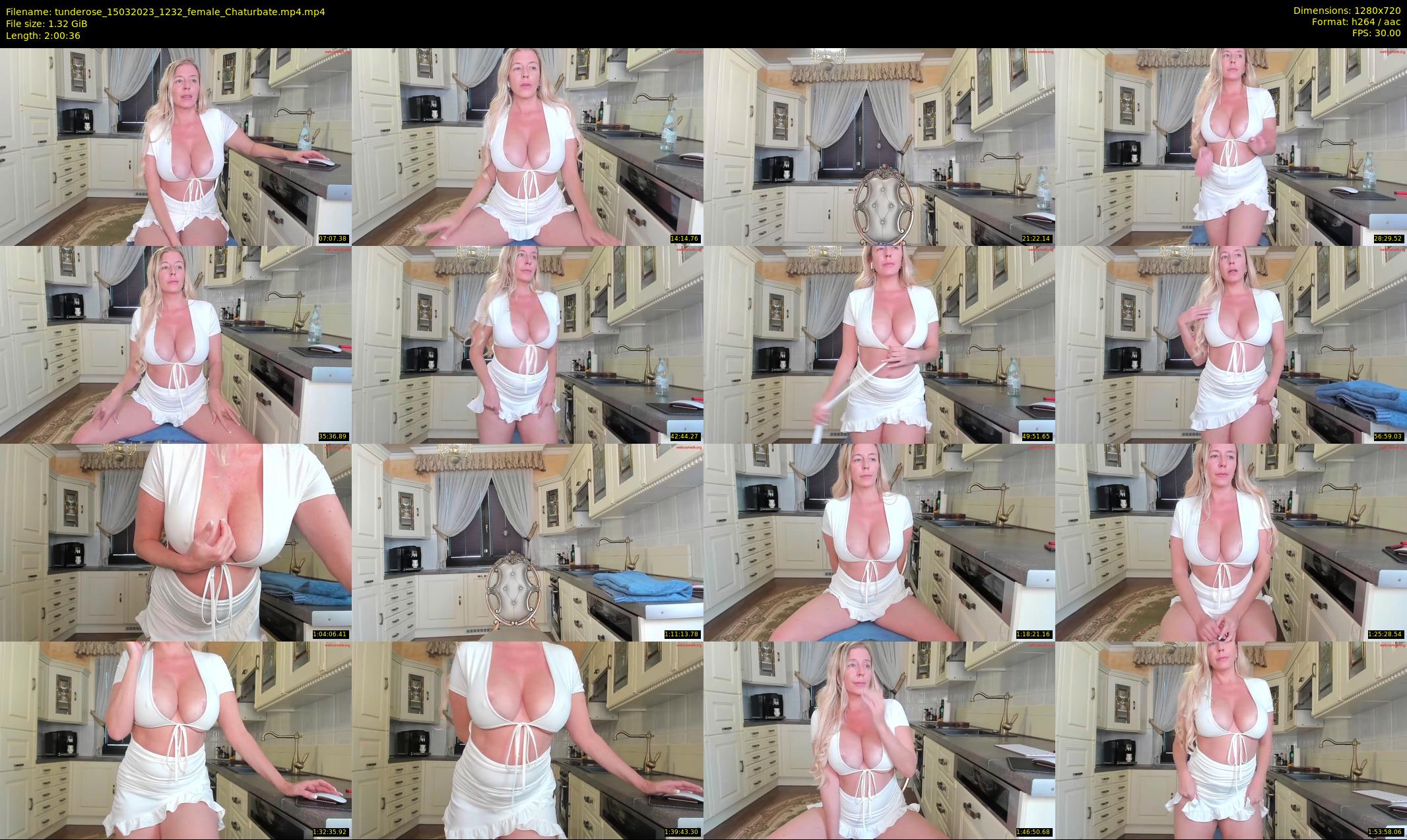 tunderose — 121 minute Chaturbate female cam show recording, 720p, Mar 15, 2023