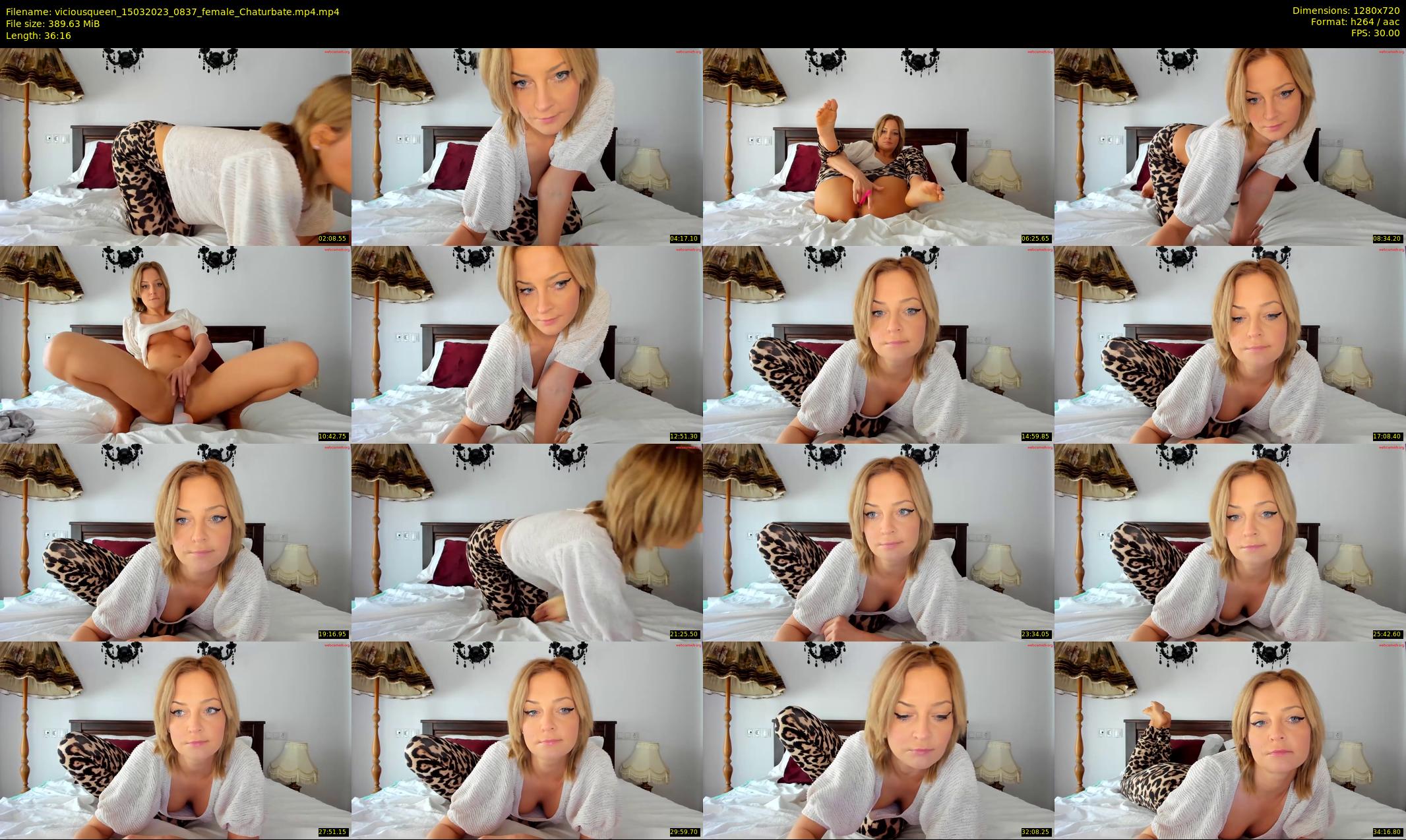 viciousqueen — 37 minute Chaturbate female cam show recording, 720p, Mar 15, 2023