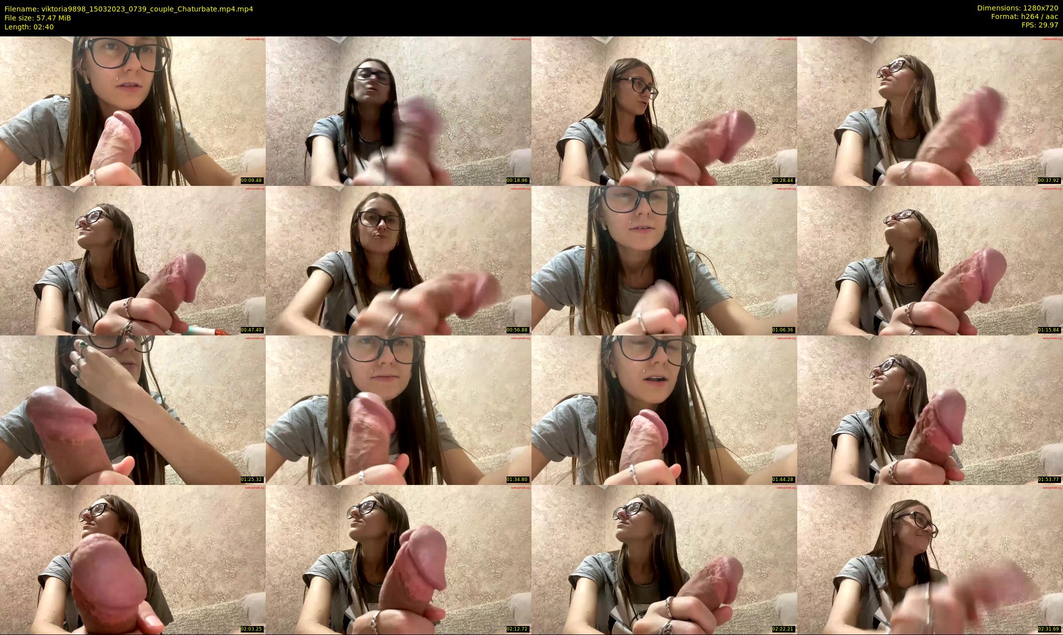 viktoria9898 — 3 minute Chaturbate couple cam show recording, 720p, Mar 15, 2023
