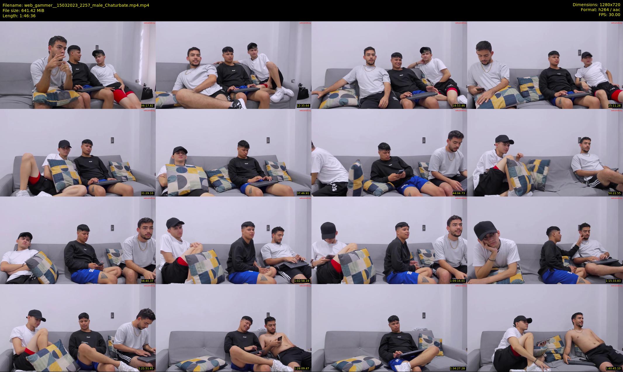web_gammer_ — 107 minute Chaturbate male cam show recording, 720p, Mar 15, 2023