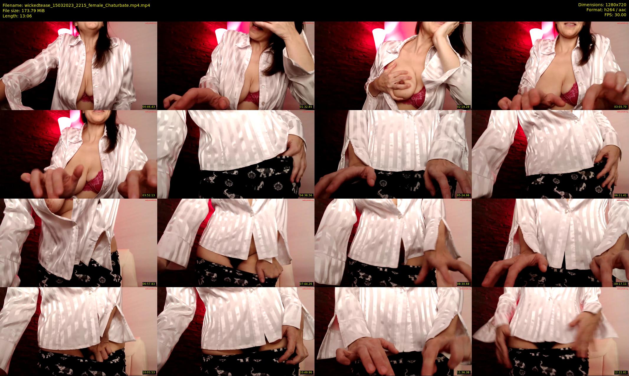 wickedtease — 14 minute Chaturbate female cam show recording, 720p, Mar 15, 2023