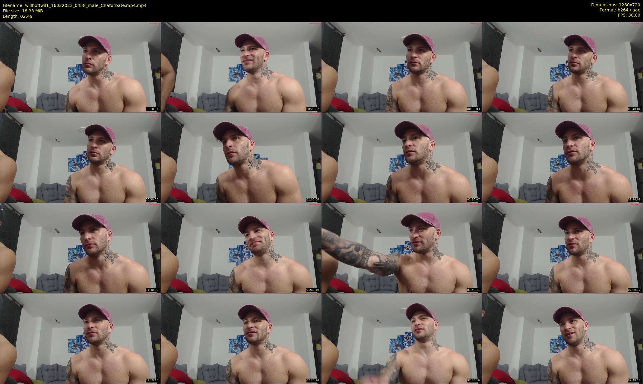 willhottwil1 — 3 minute Chaturbate couple cam show recording, 720p, Mar 16, 2023