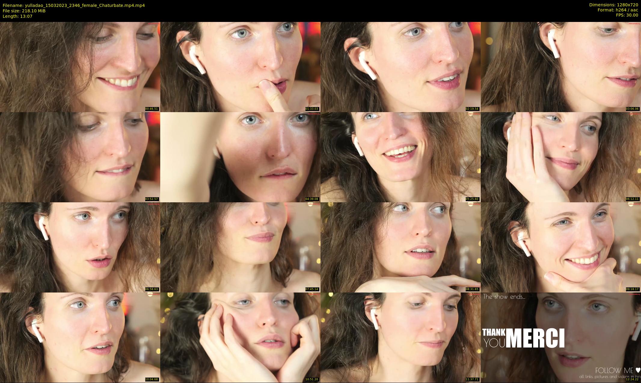 yulladao — 14 minute Chaturbate female cam show recording, 720p, Mar 15, 2023