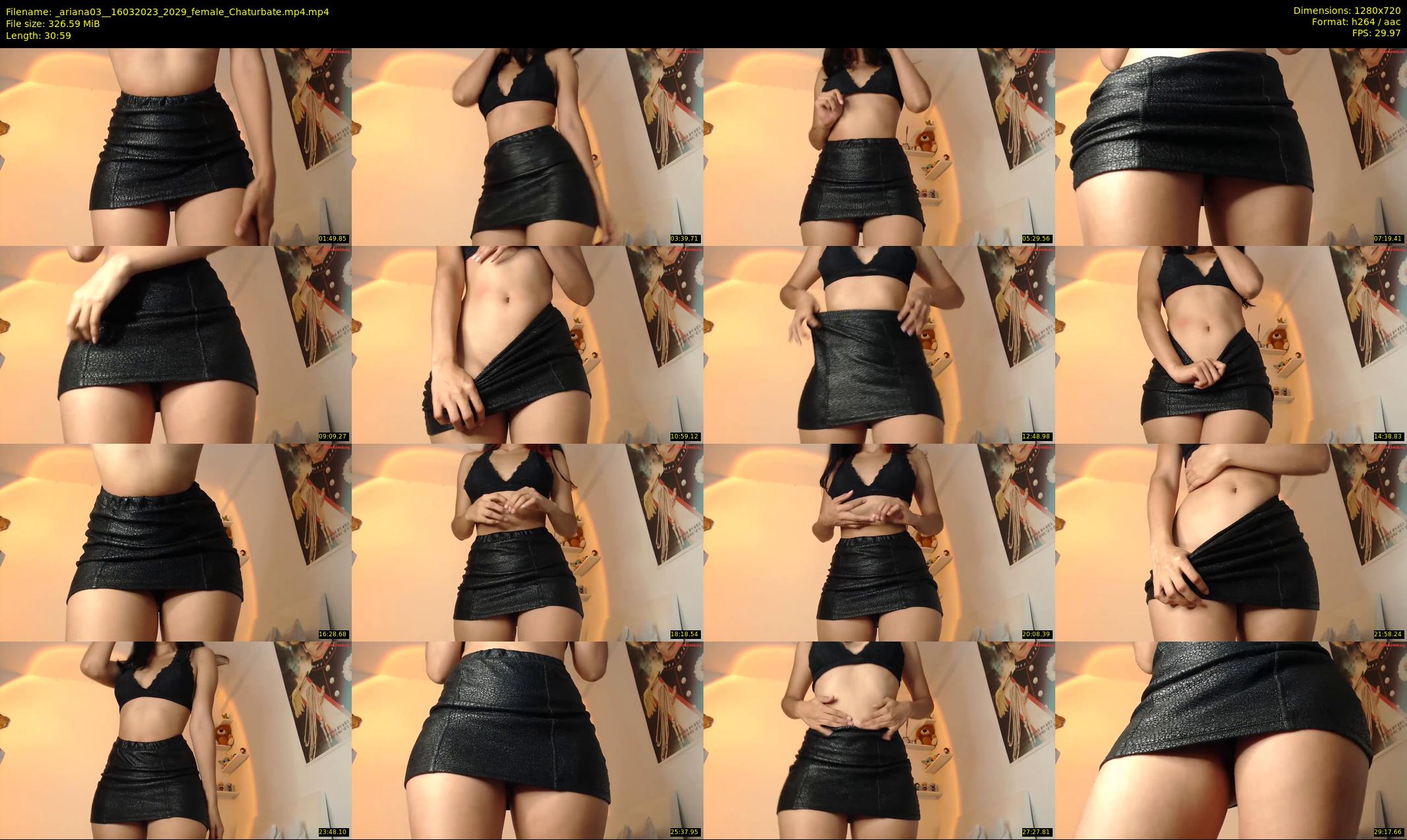 _ariana03_ — 31 minute Chaturbate female cam show recording, 720p, Mar 16, 2023