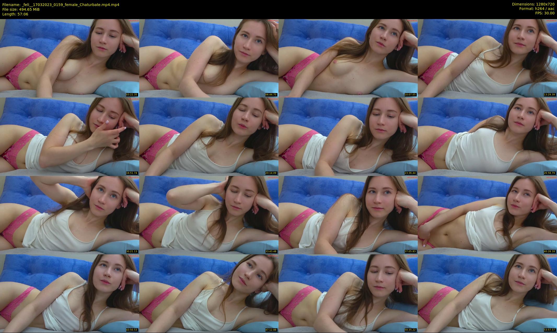 _feli_ — 58 minute Chaturbate female cam show recording, 720p, Mar 17, 2023