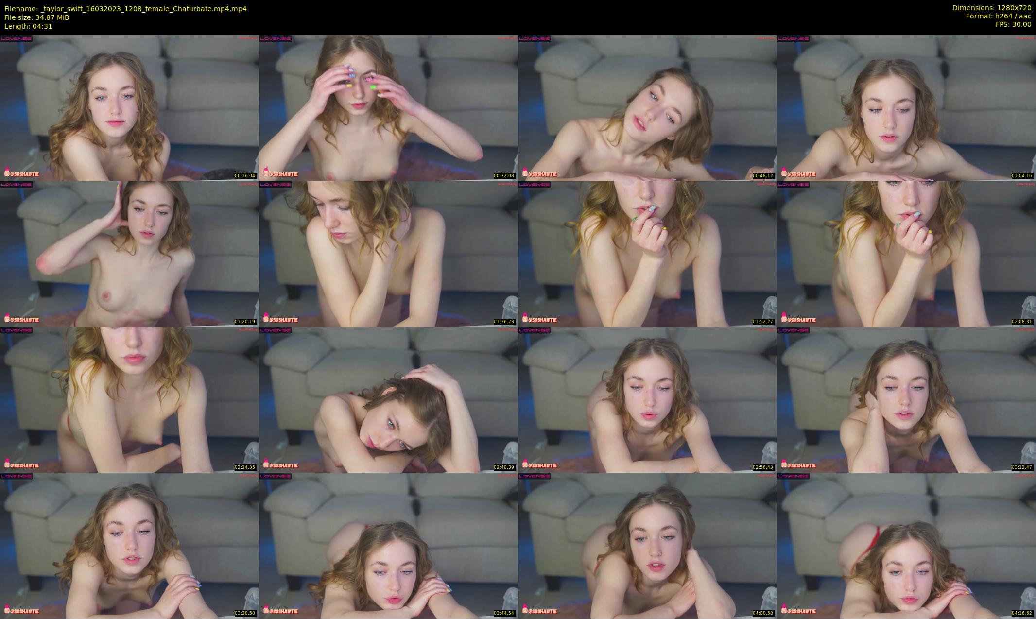 _taylor_swift — 5 minute Chaturbate female cam show recording, 720p, Mar 16, 2023