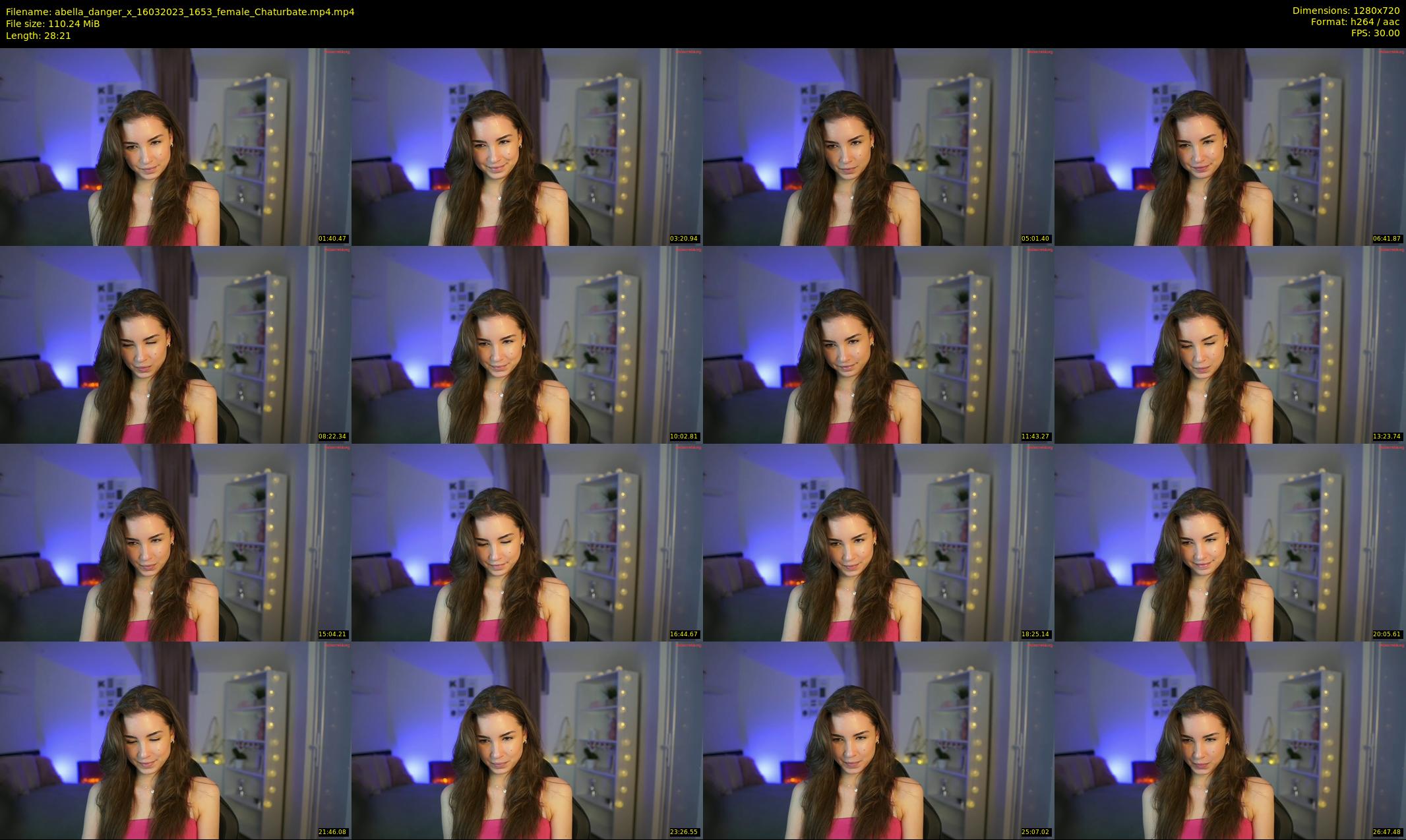 abella_danger_x — 29 minute Chaturbate female cam show recording, 720p, Mar 16, 2023