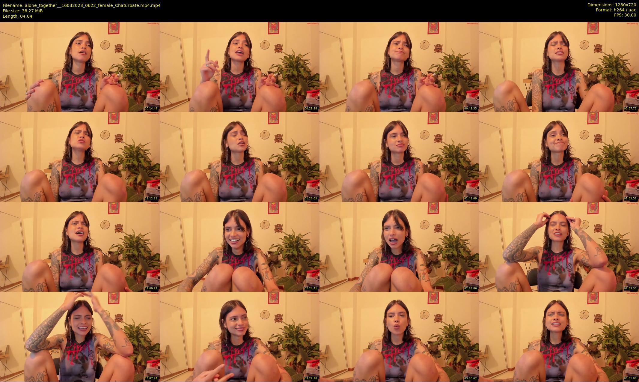 alone_together_ — 5 minute Chaturbate female cam show recording, 720p, Mar 16, 2023