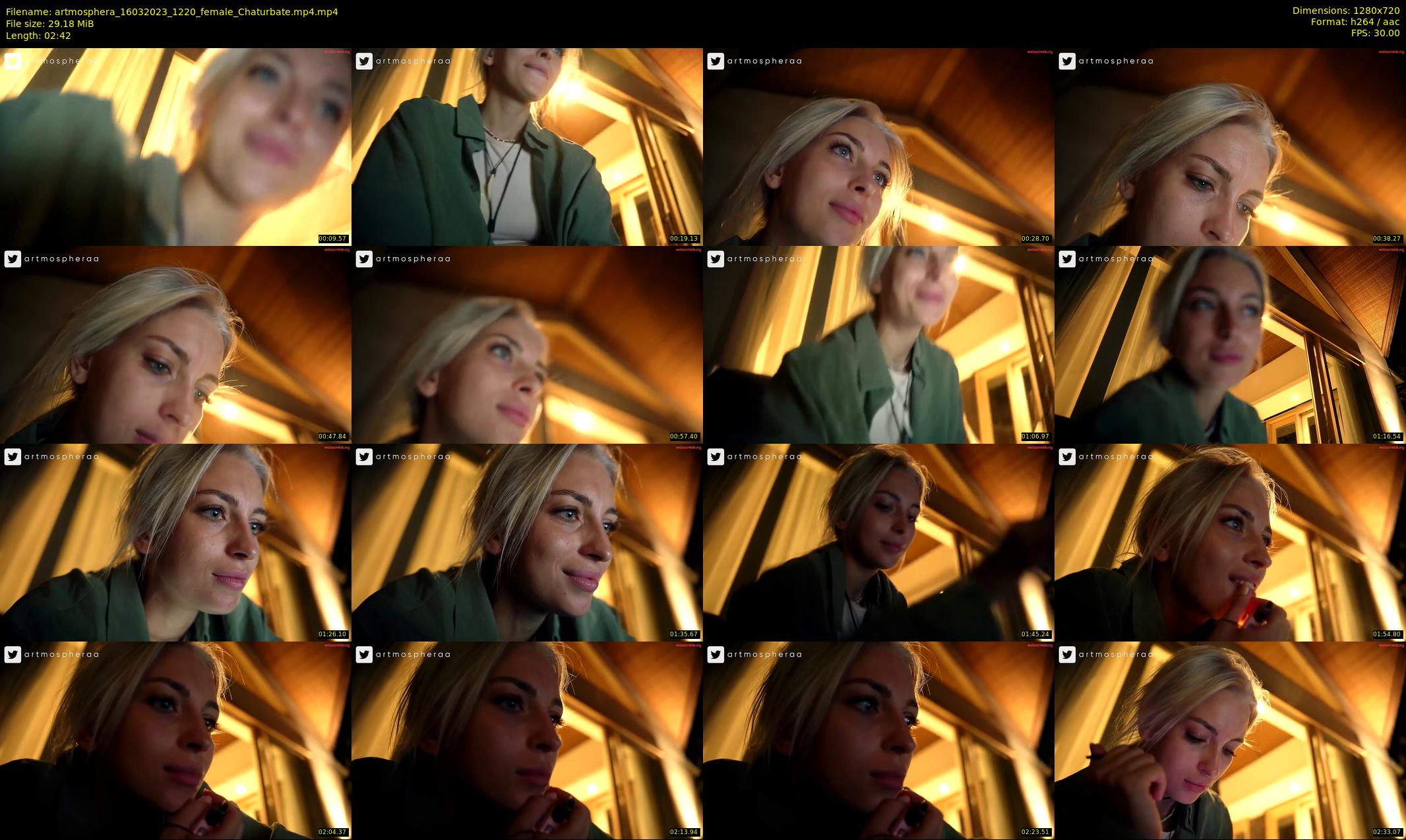 artmosphera — 3 minute Chaturbate female cam show recording, 720p, Mar 16, 2023