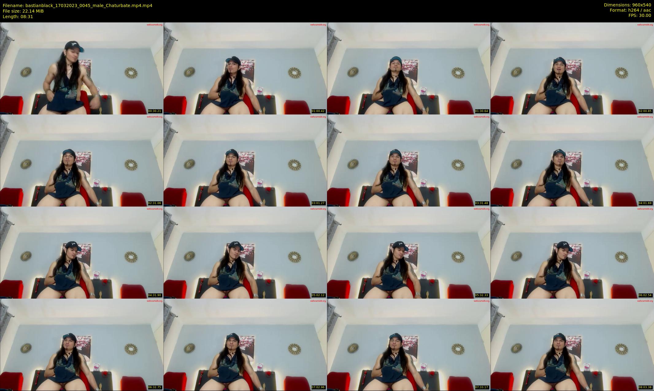 bastianblack — 9 minute Chaturbate male cam show recording, 480p, Mar 17, 2023