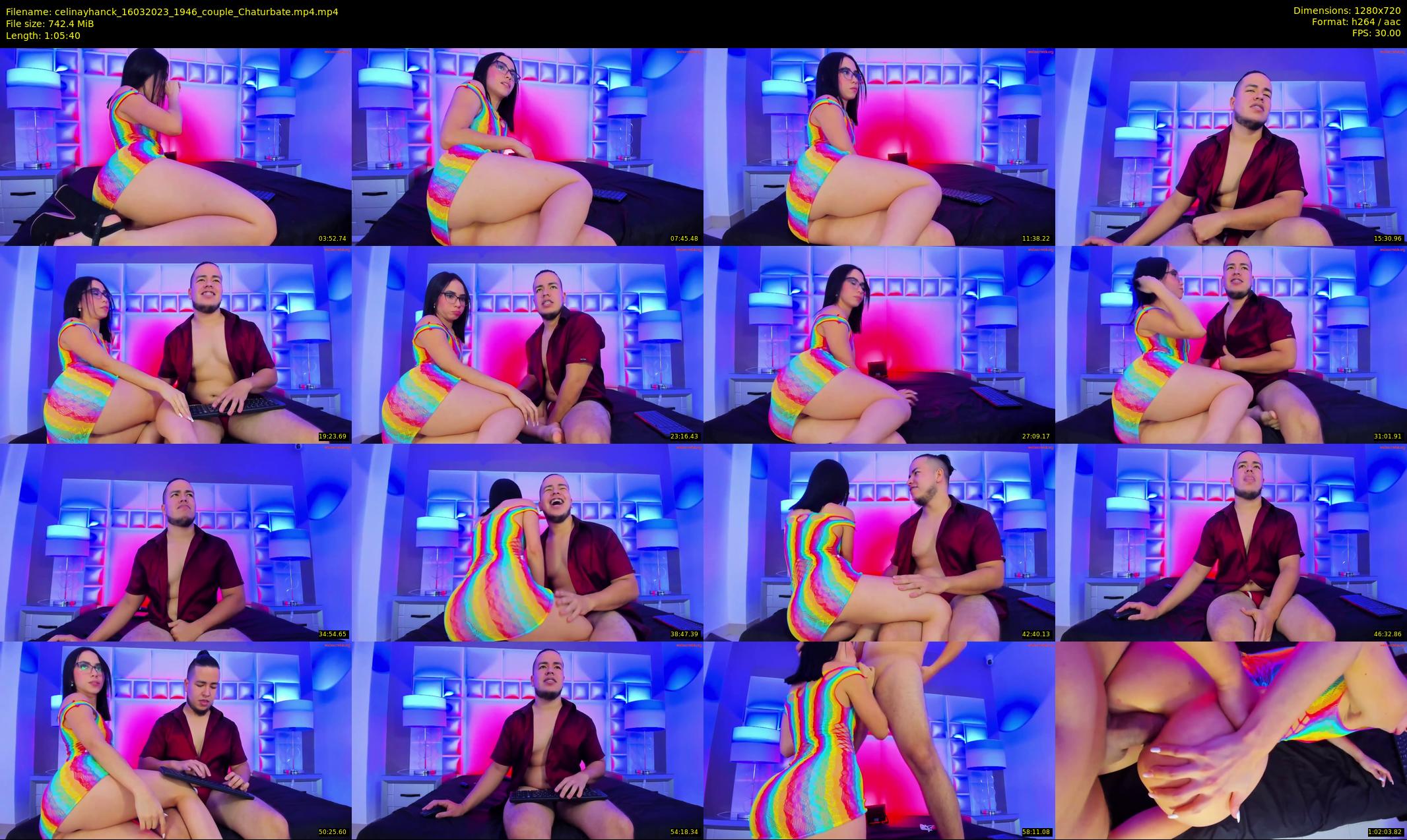 celinayhanck — 66 minute Chaturbate couple cam show recording, 720p, Mar 16, 2023
