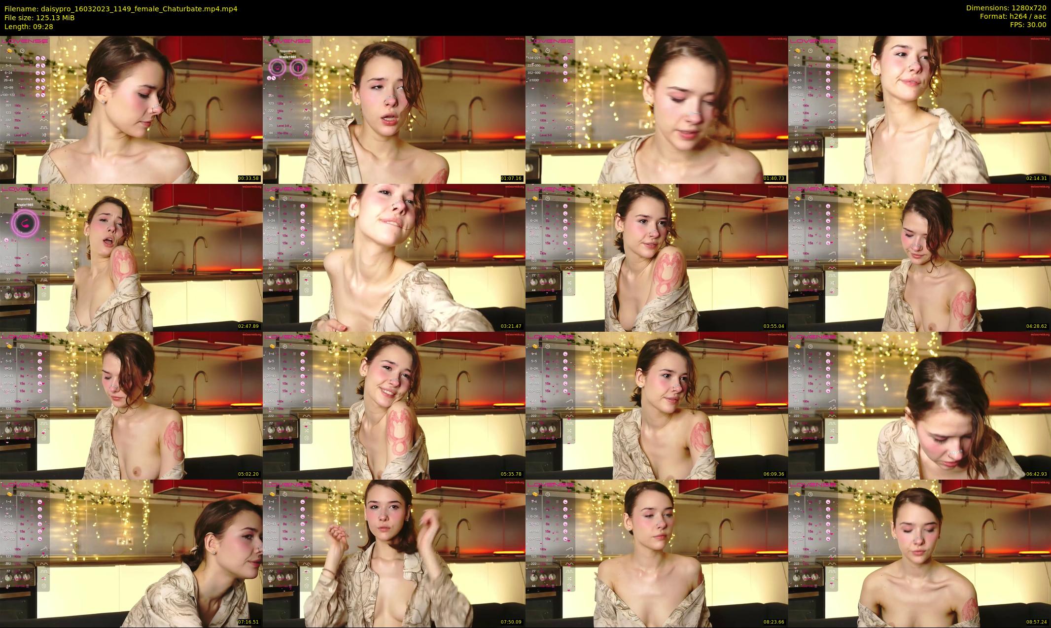 daisypro — 10 minute Chaturbate couple cam show recording, 720p, Mar 16, 2023