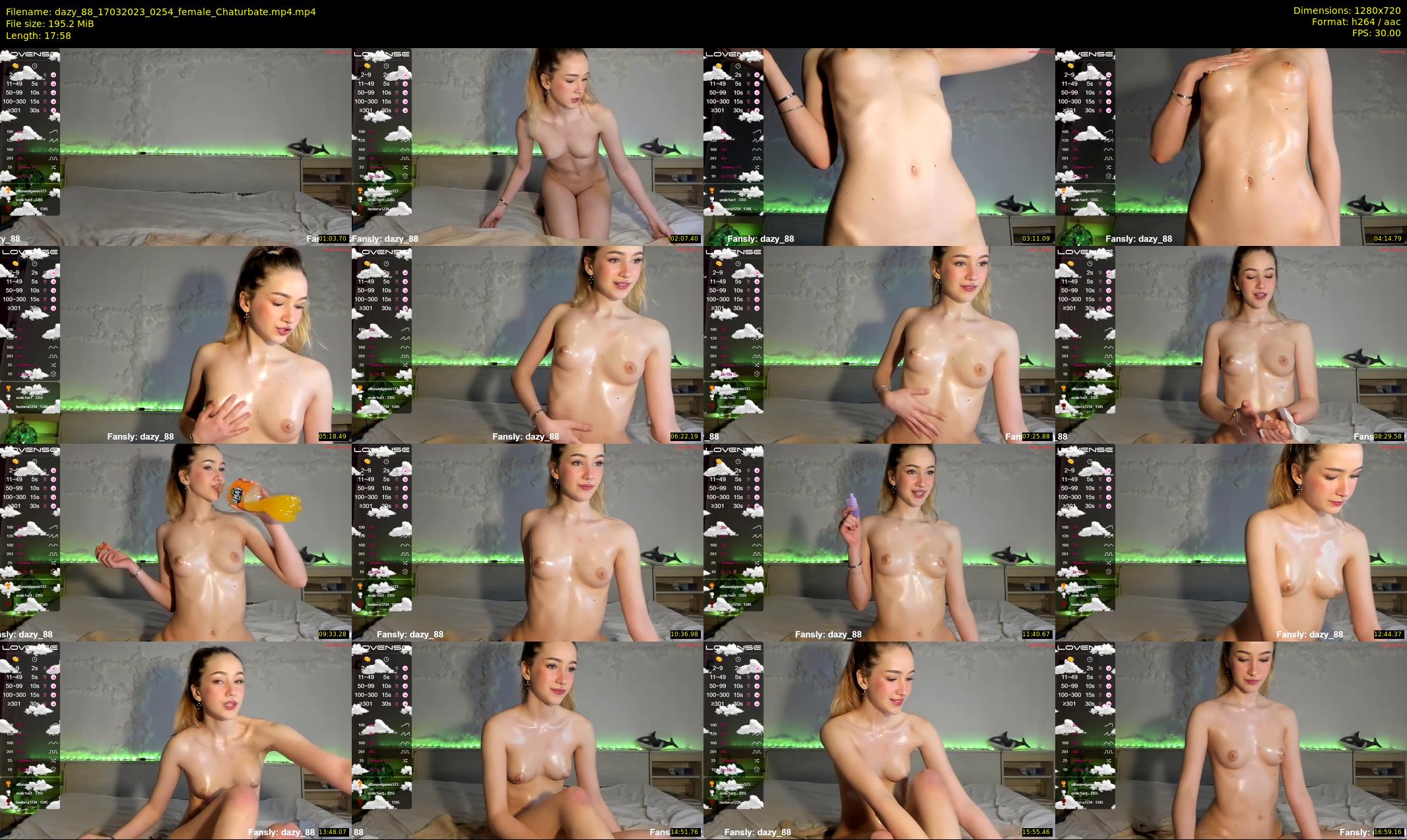 dazy_88 — 18 minute Chaturbate female cam show recording, 720p, Mar 17, 2023