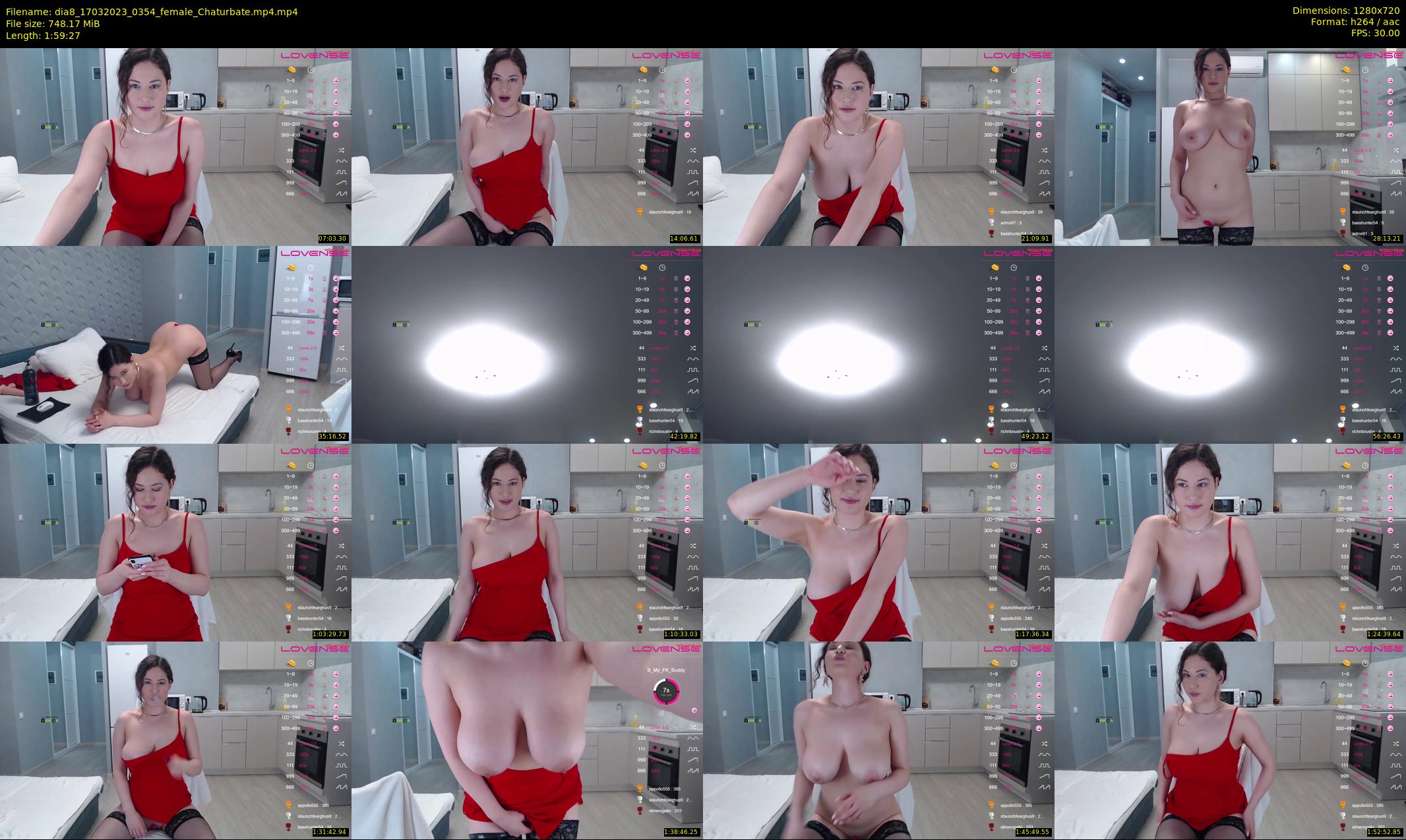 dia8 — 120 minute Chaturbate female cam show recording, 720p, Mar 17, 2023