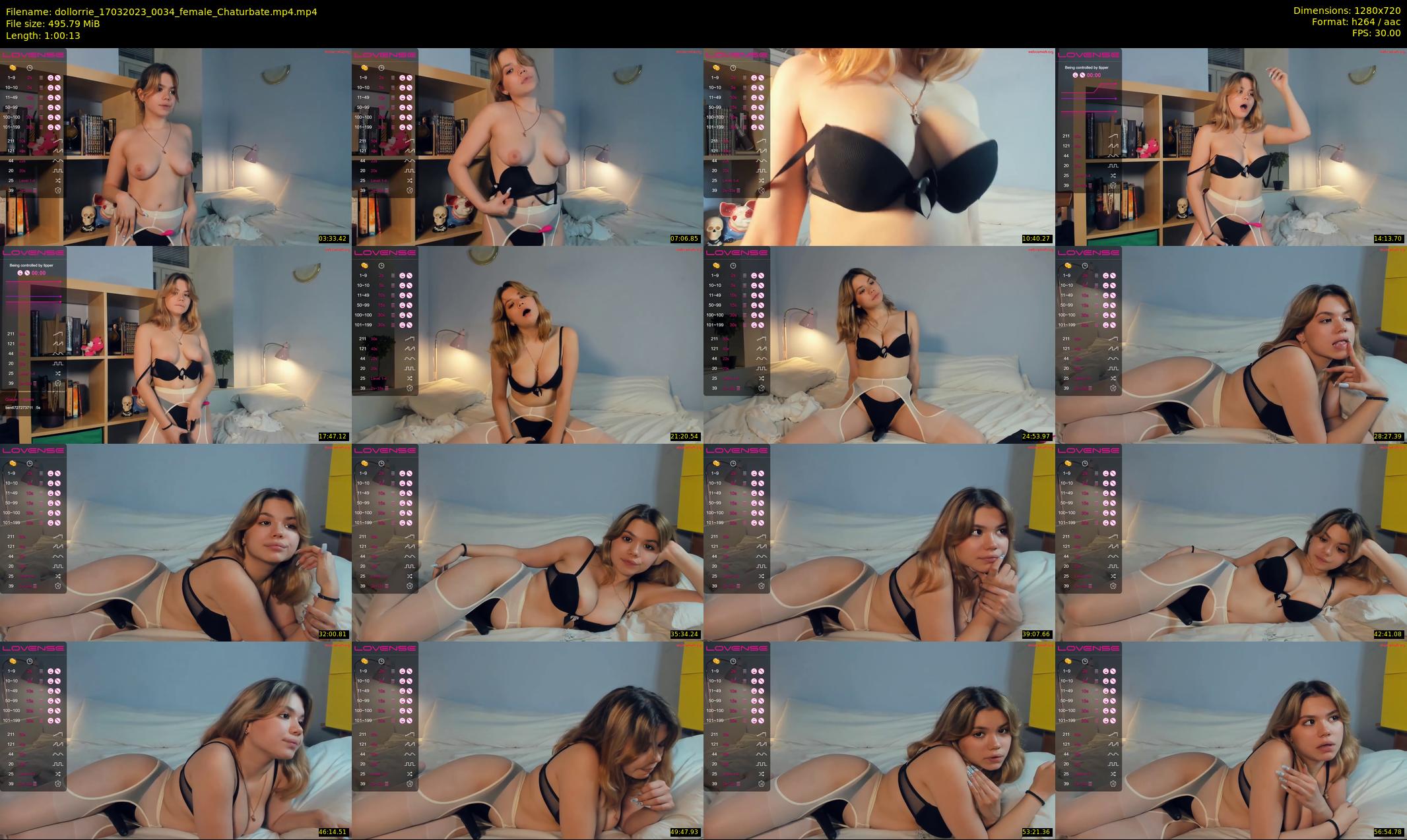 dollorrie — 61 minute Chaturbate couple cam show recording, 720p, Mar 17, 2023