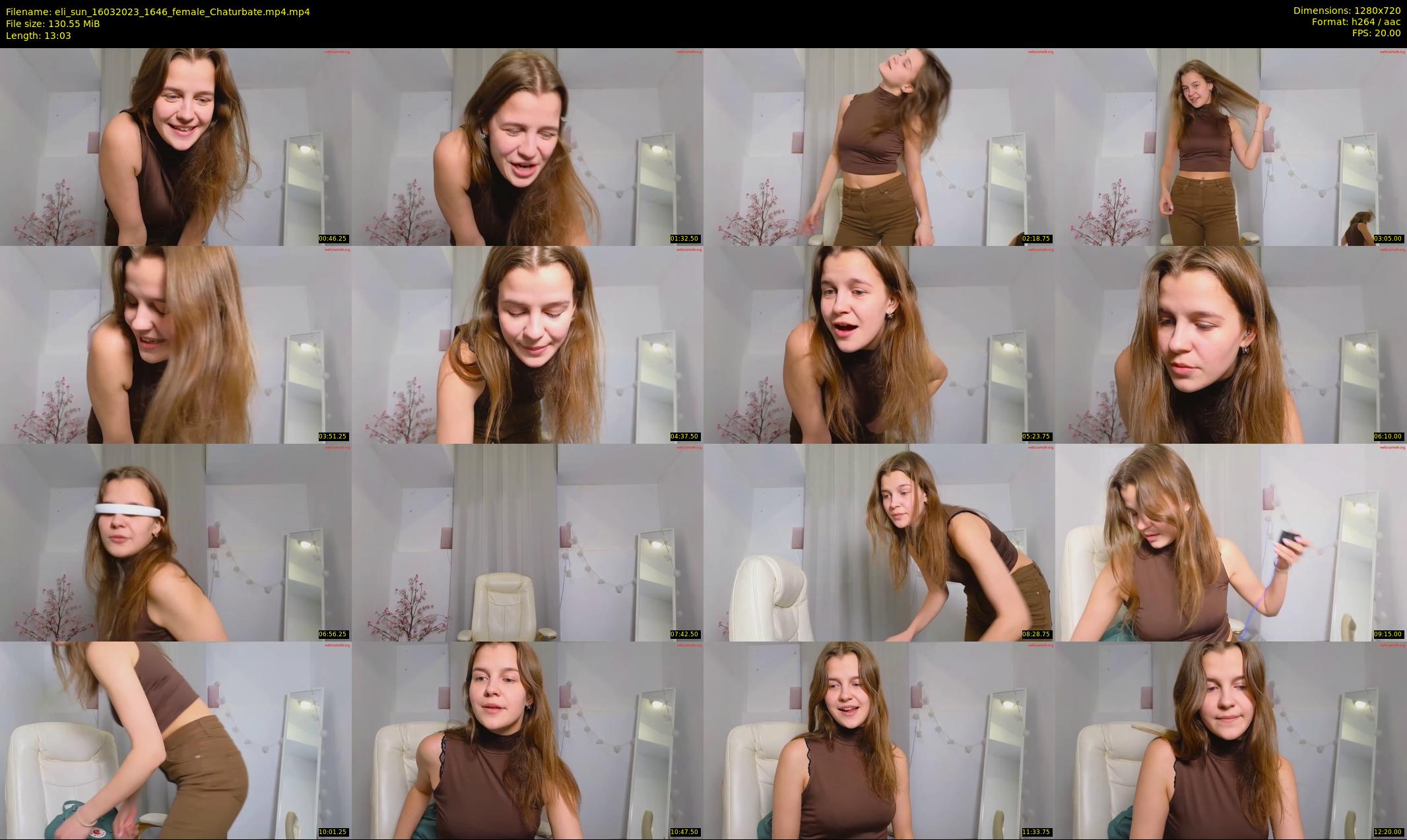 eli_sun — 14 minute Chaturbate female cam show recording, 720p, Mar 16, 2023