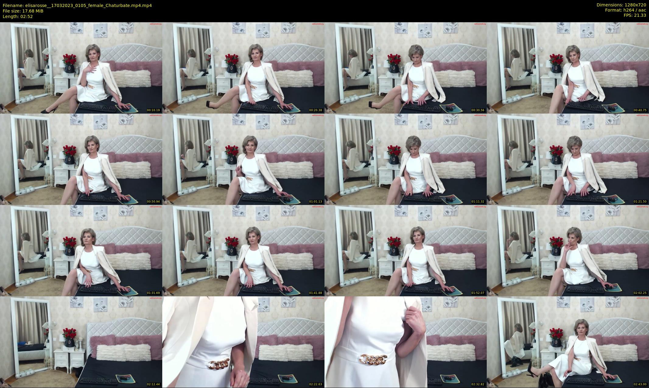 elisarosse_ — 3 minute Chaturbate female cam show recording, 720p, Mar 17, 2023