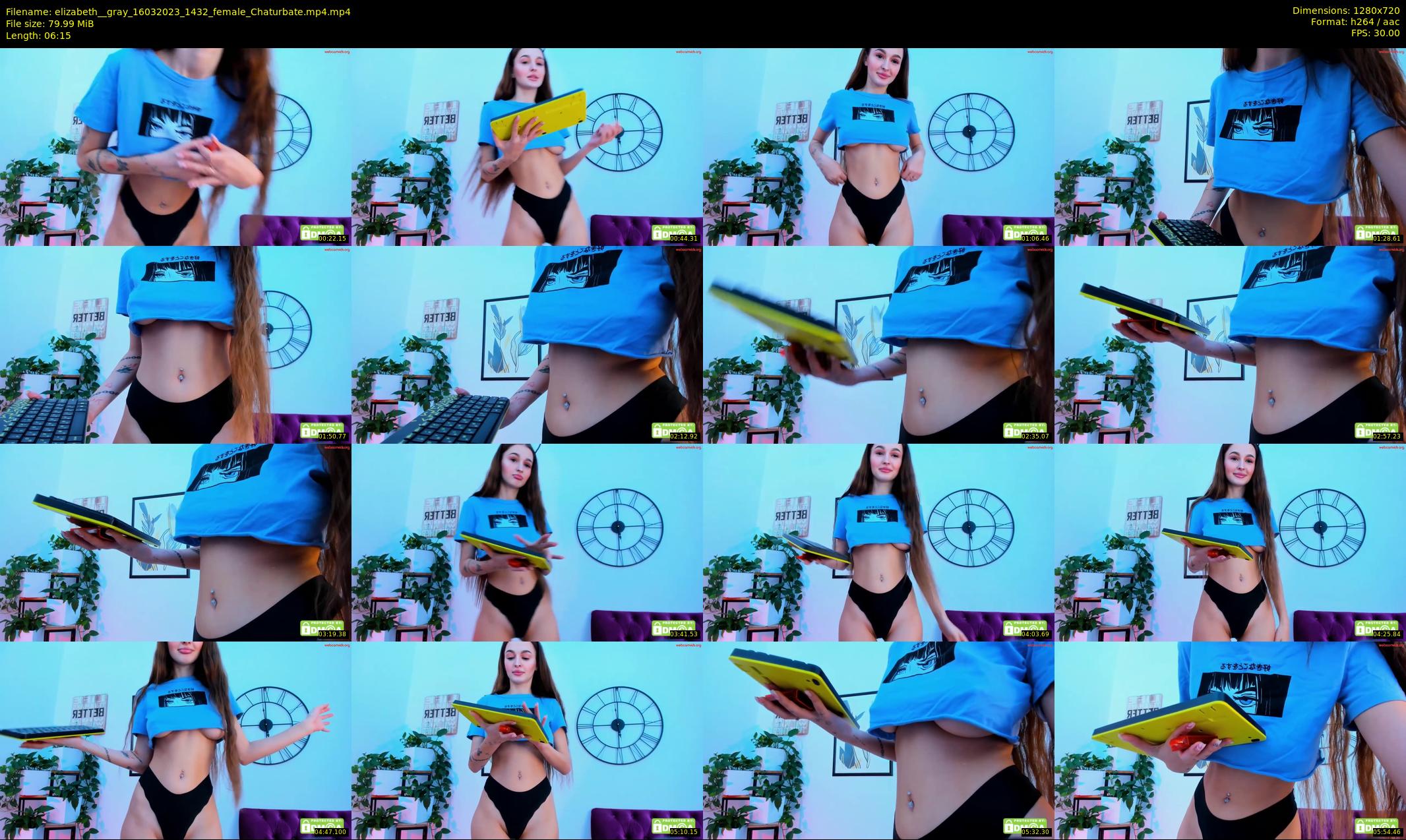 elizabeth__gray — 7 minute Chaturbate female cam show recording, 720p, Mar 16, 2023