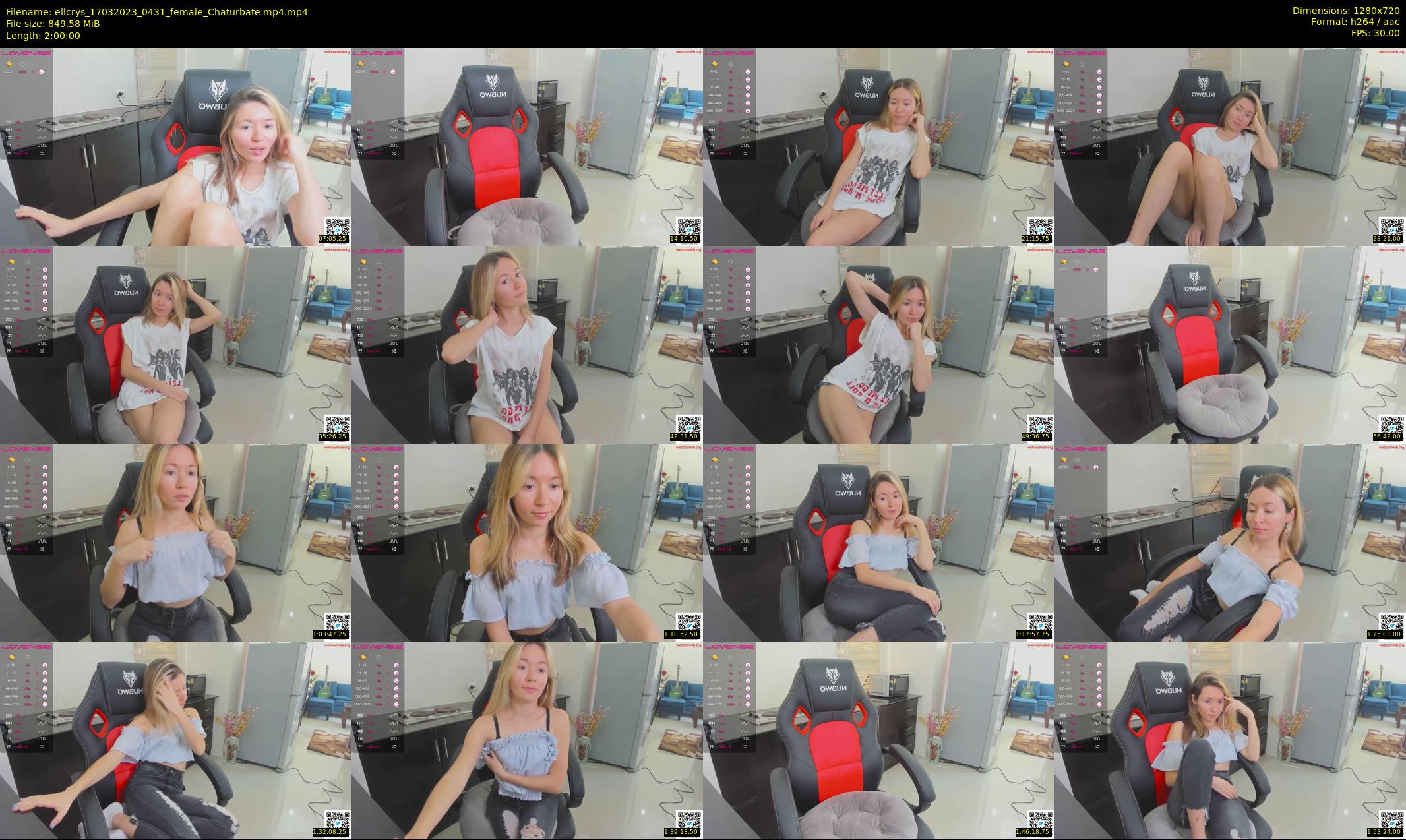ellcrys — 120 minute Chaturbate couple cam show recording, 720p, Mar 17, 2023