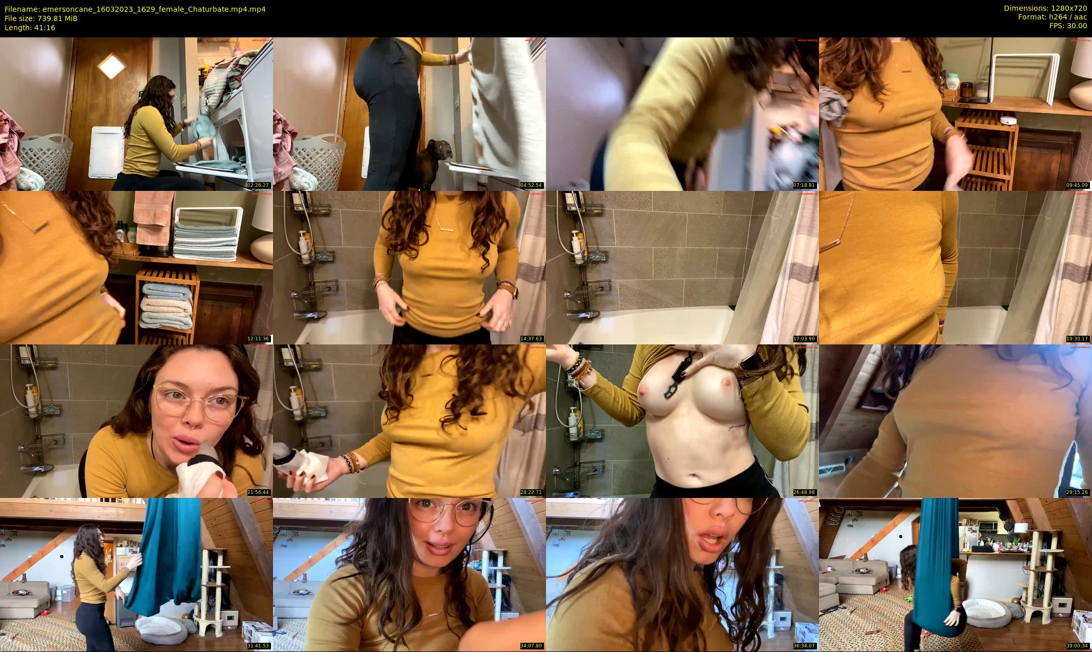 emersoncane — 42 minute Chaturbate female cam show recording, 720p, Mar 16, 2023