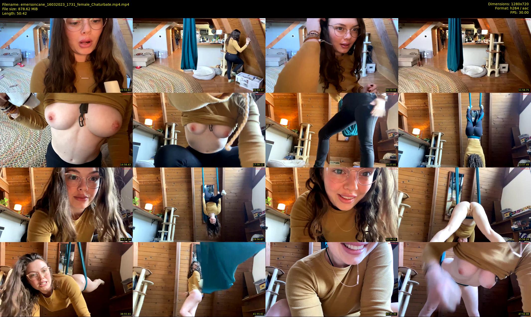 emersoncane — 51 minute Chaturbate female cam show recording, 720p, Mar 16, 2023