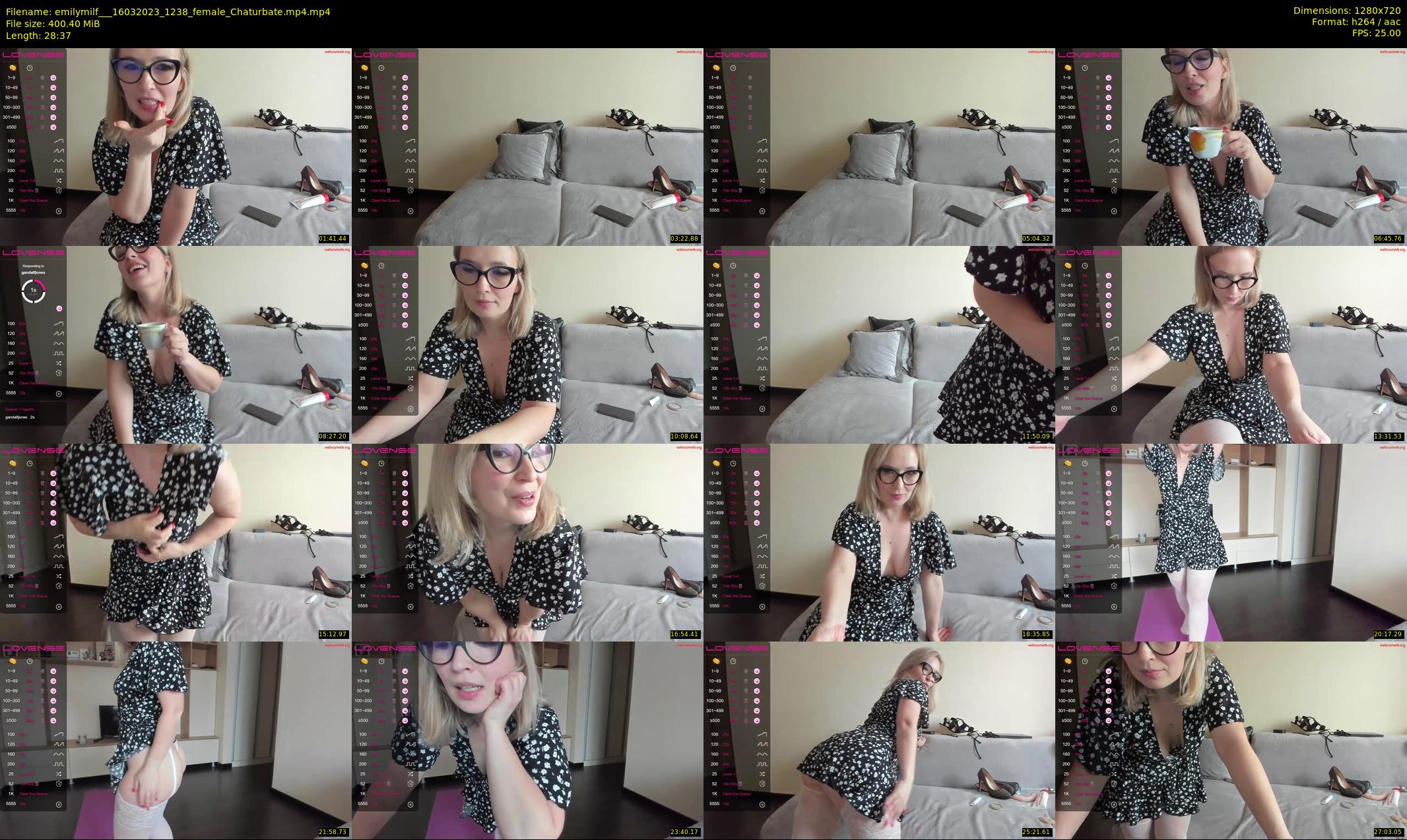 emilymilf__ — 29 minute Chaturbate female cam show recording, 720p, Mar 16, 2023