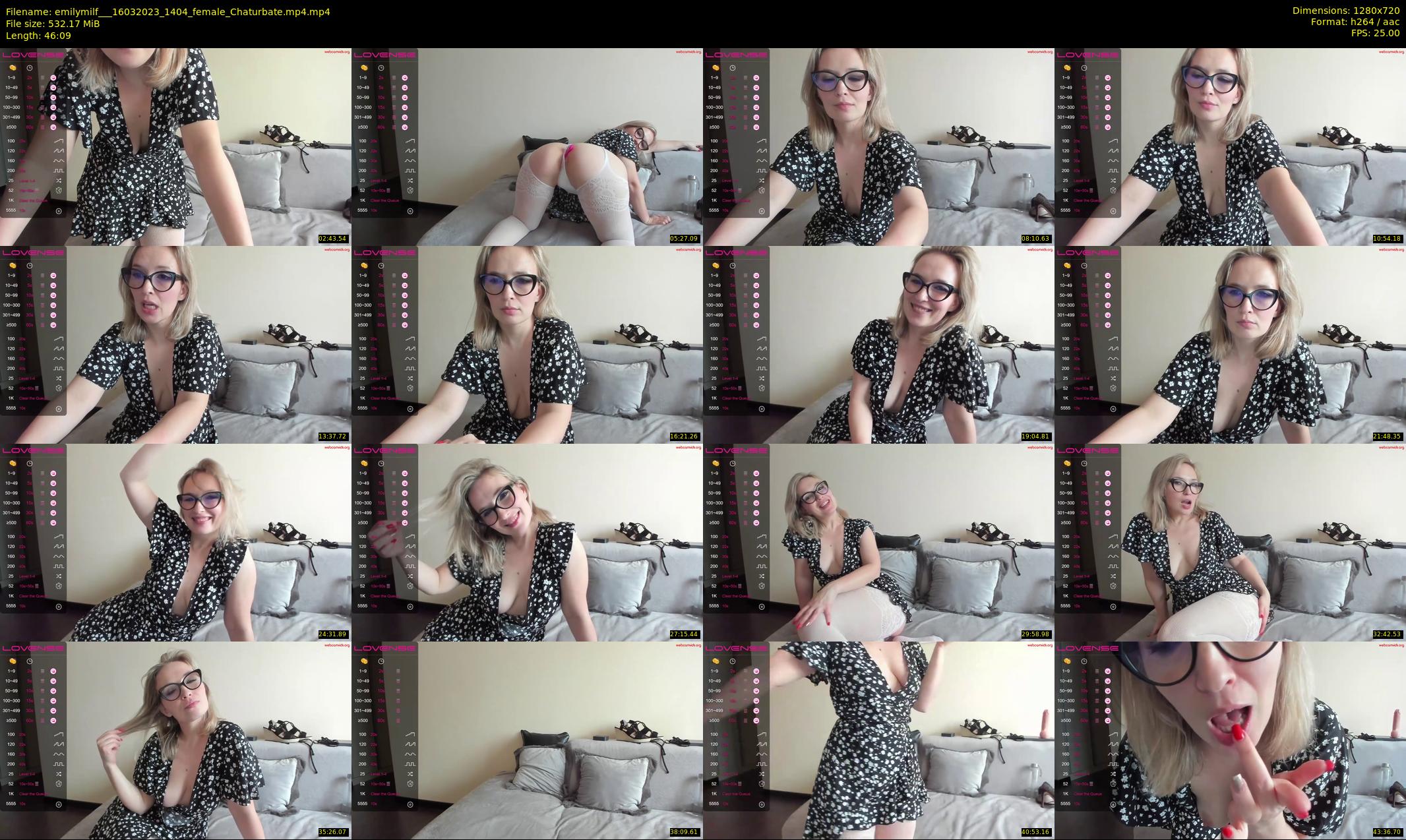 emilymilf__ — 47 minute Chaturbate female cam show recording, 720p, Mar 16, 2023