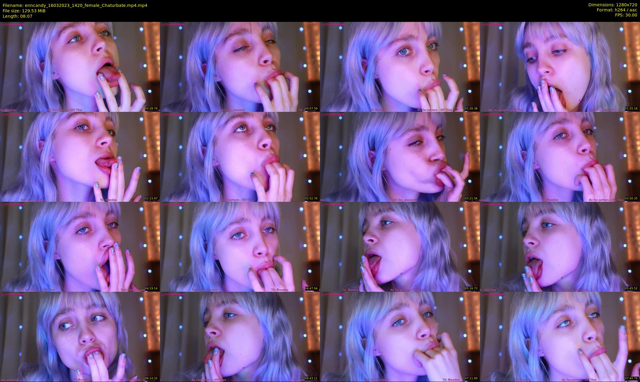 enncandy — 9 minute Chaturbate female cam show recording, 720p, Mar 16, 2023