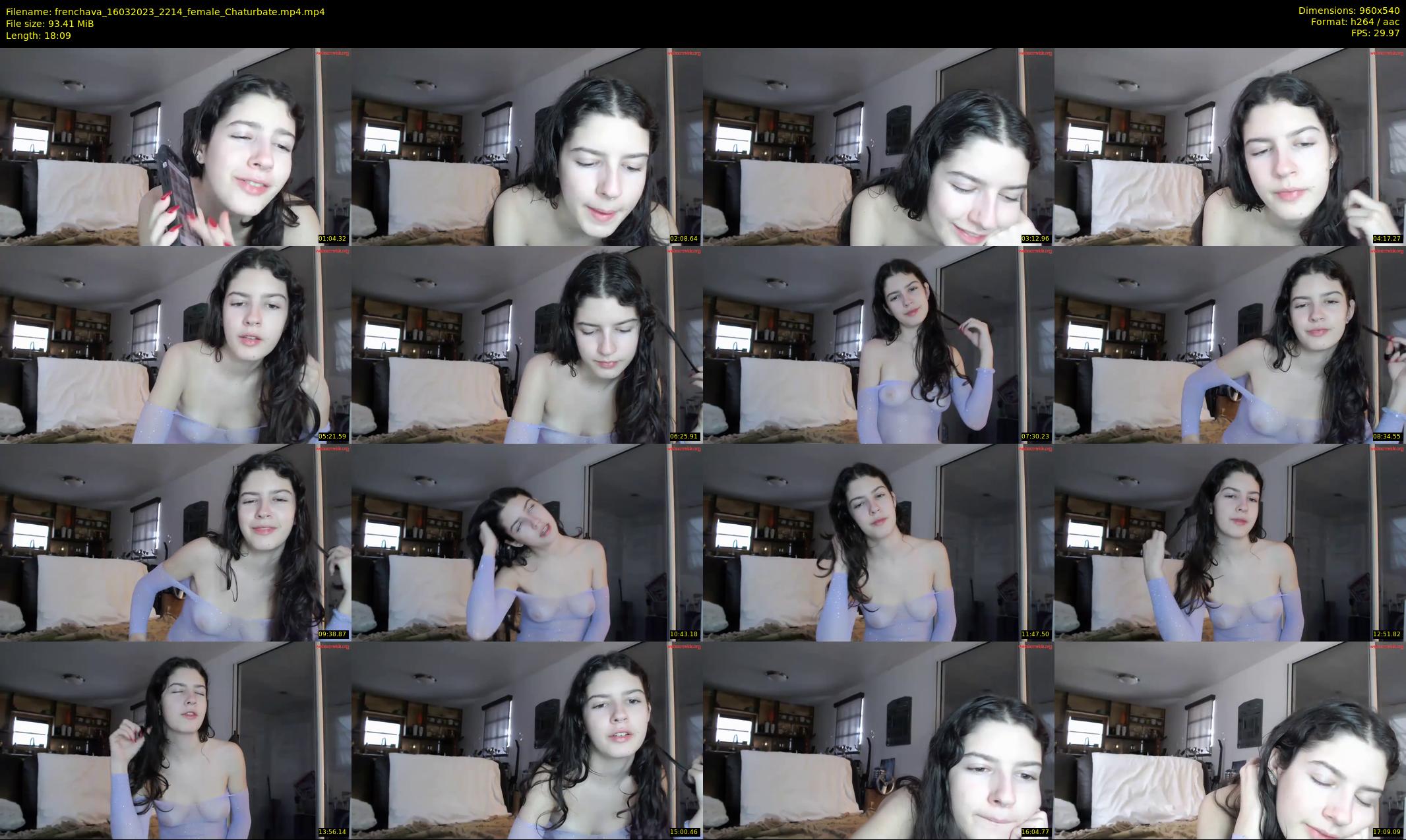 frenchava — 19 minute Chaturbate female cam show recording, 480p, Mar 16, 2023