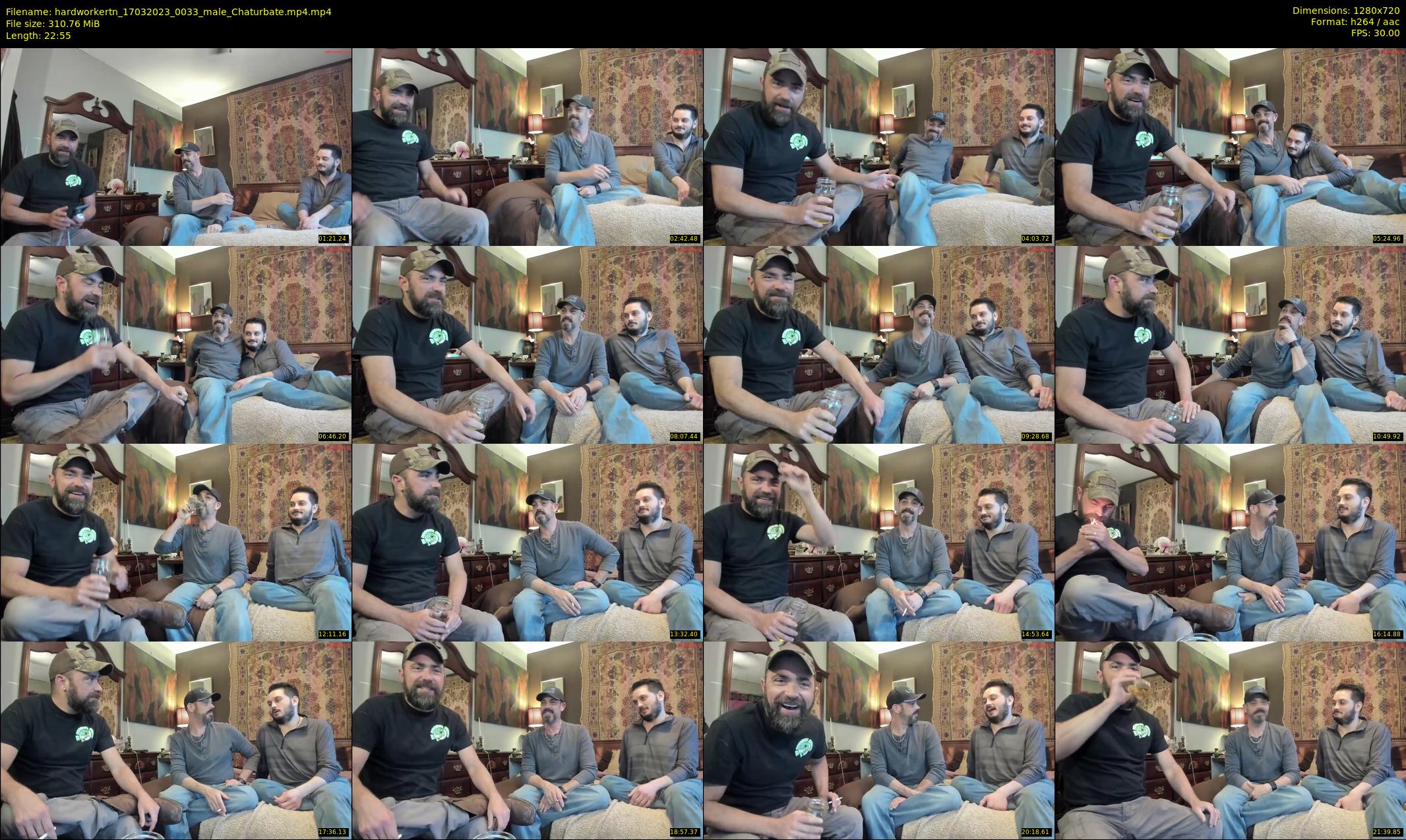 hardworkertn — 23 minute Chaturbate male cam show recording, 720p, Mar 17, 2023