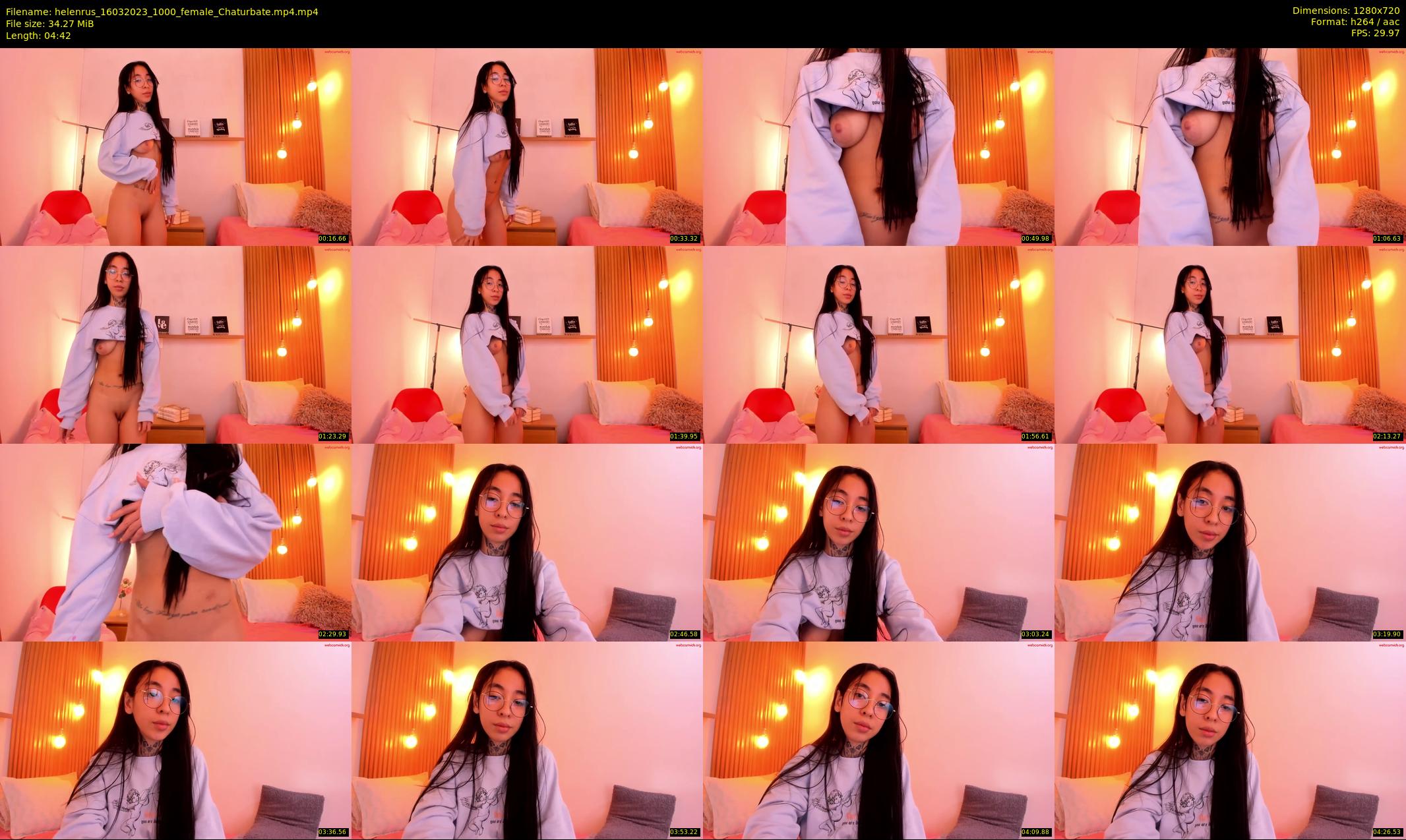 helenrus — 5 minute Chaturbate female cam show recording, 720p, Mar 16, 2023