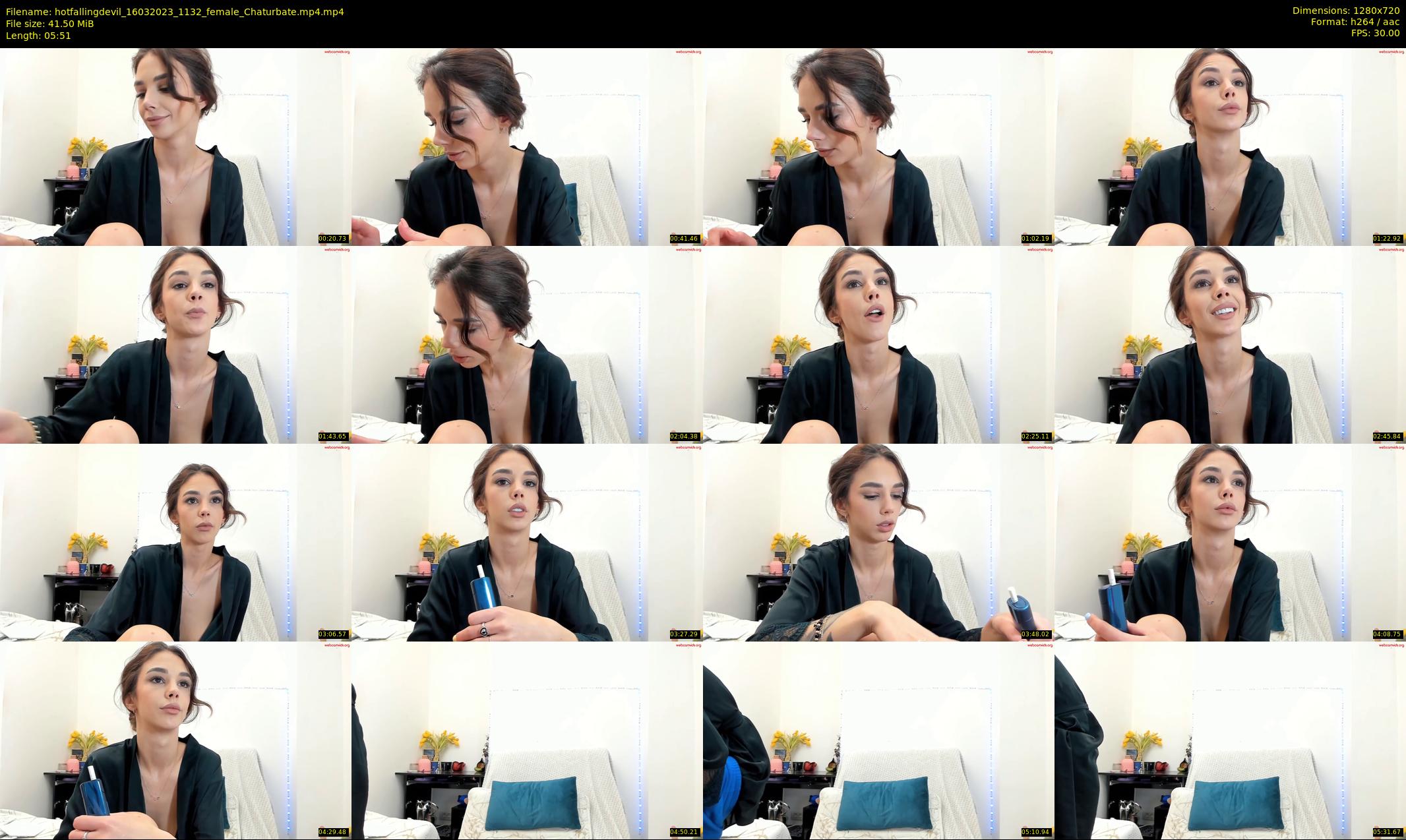 hotfallingdevil — 6 minute Chaturbate female cam show recording, 720p, Mar 16, 2023