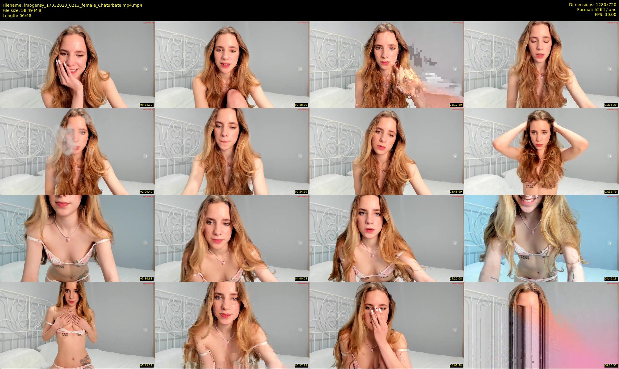 imogensy — 7 minute Chaturbate female cam show recording, 720p, Mar 17, 2023