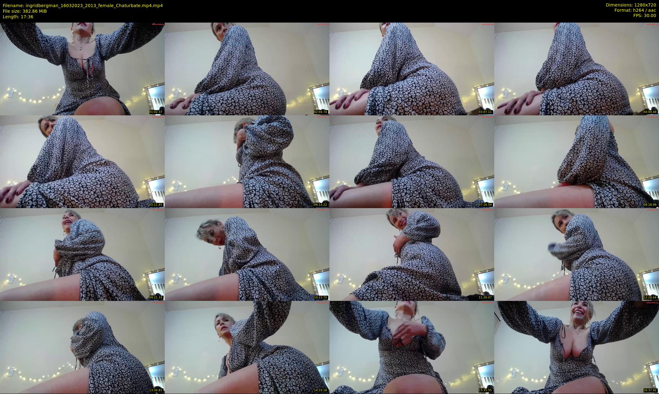 ingridbergman — 18 minute Chaturbate female cam show recording, 720p, Mar 16, 2023
