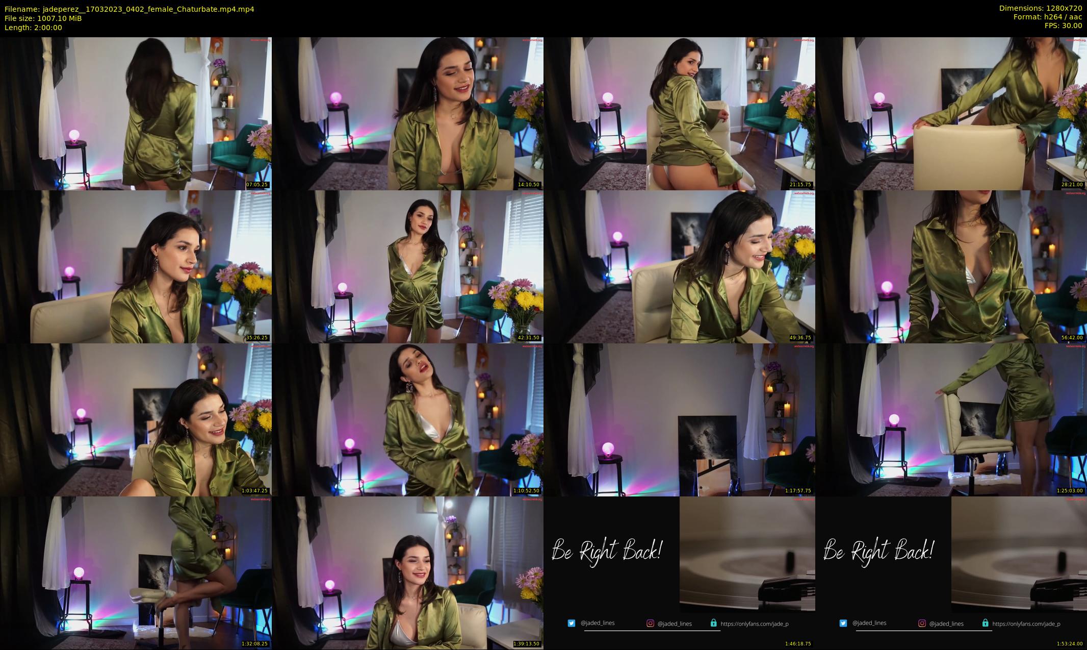jadeperez_ — 120 minute Chaturbate female cam show recording, 720p, Mar 17, 2023