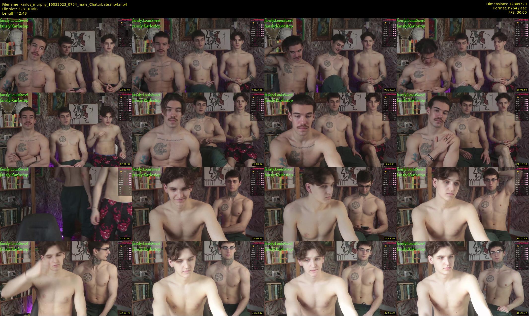 karlos_murphy — 43 minute Chaturbate male cam show recording, 720p, Mar 16, 2023
