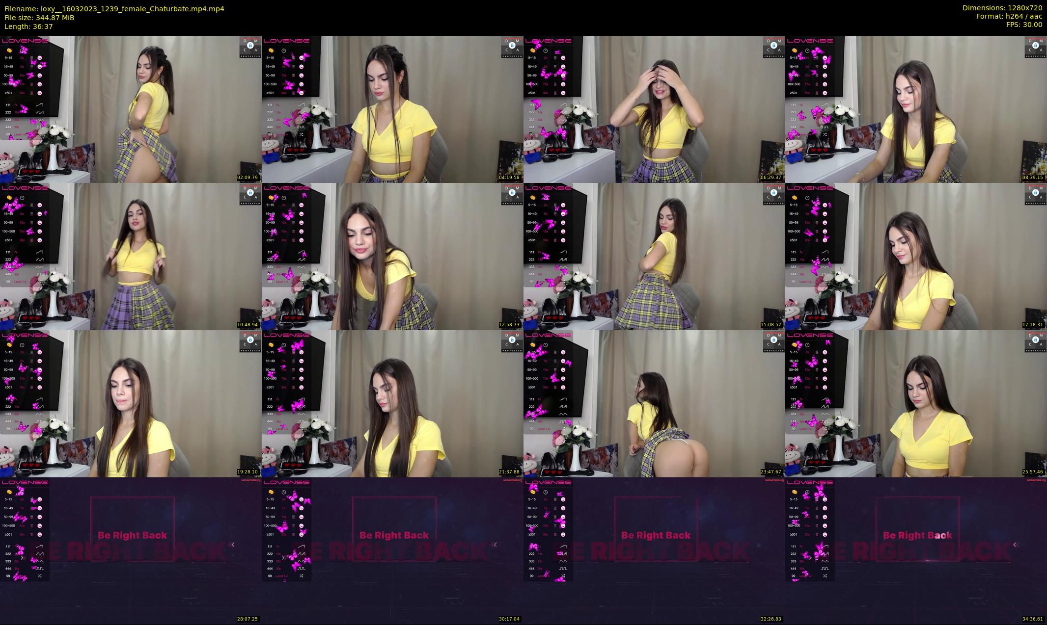 loxy_ — 37 minute Chaturbate female cam show recording, 720p, Mar 16, 2023