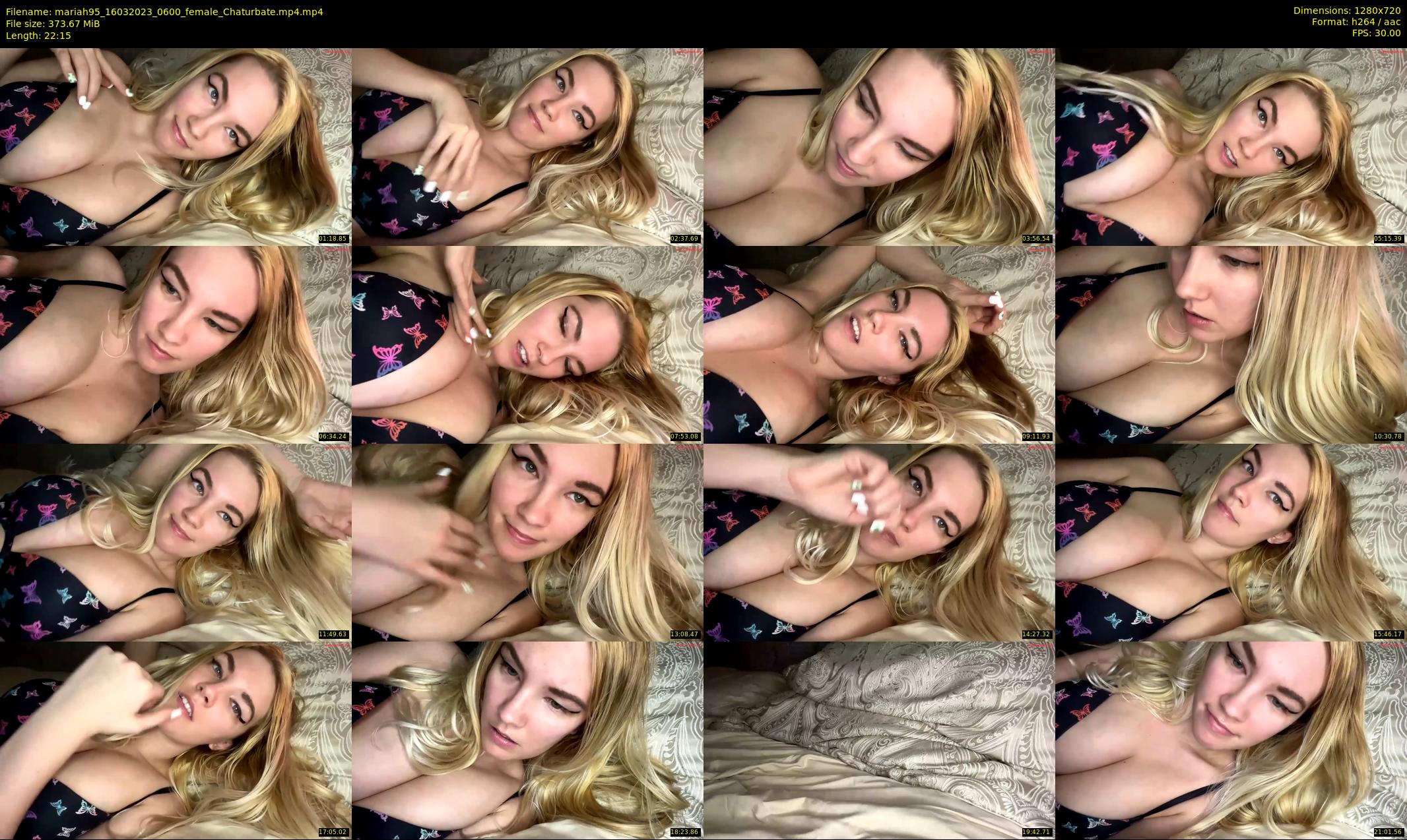 mariah95 — 23 minute Chaturbate female cam show recording, 720p, Mar 16, 2023
