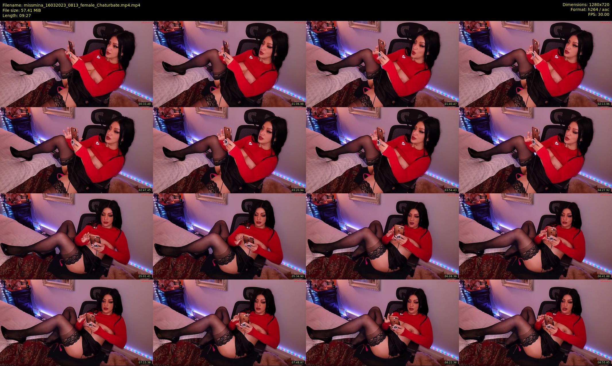 missmina — 10 minute Chaturbate female cam show recording, 720p, Mar 16, 2023