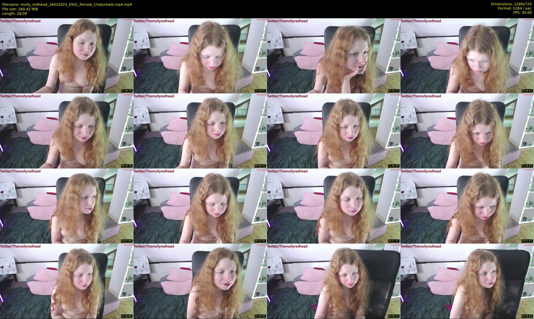 molly_redhead — 29 minute Chaturbate female cam show recording, 720p, Mar 16, 2023