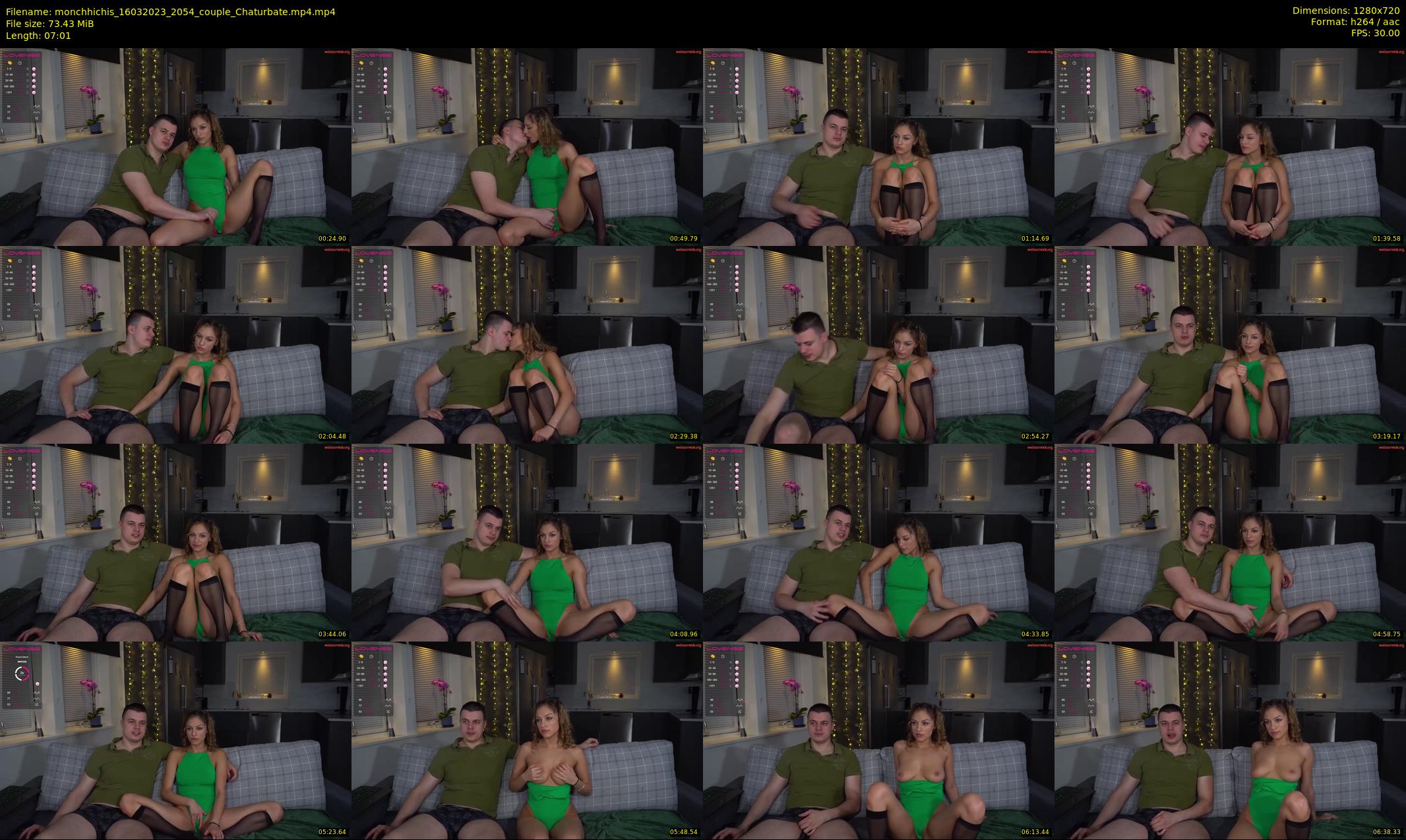 monchhichis — 8 minute Chaturbate couple cam show recording, 720p, Mar 16, 2023