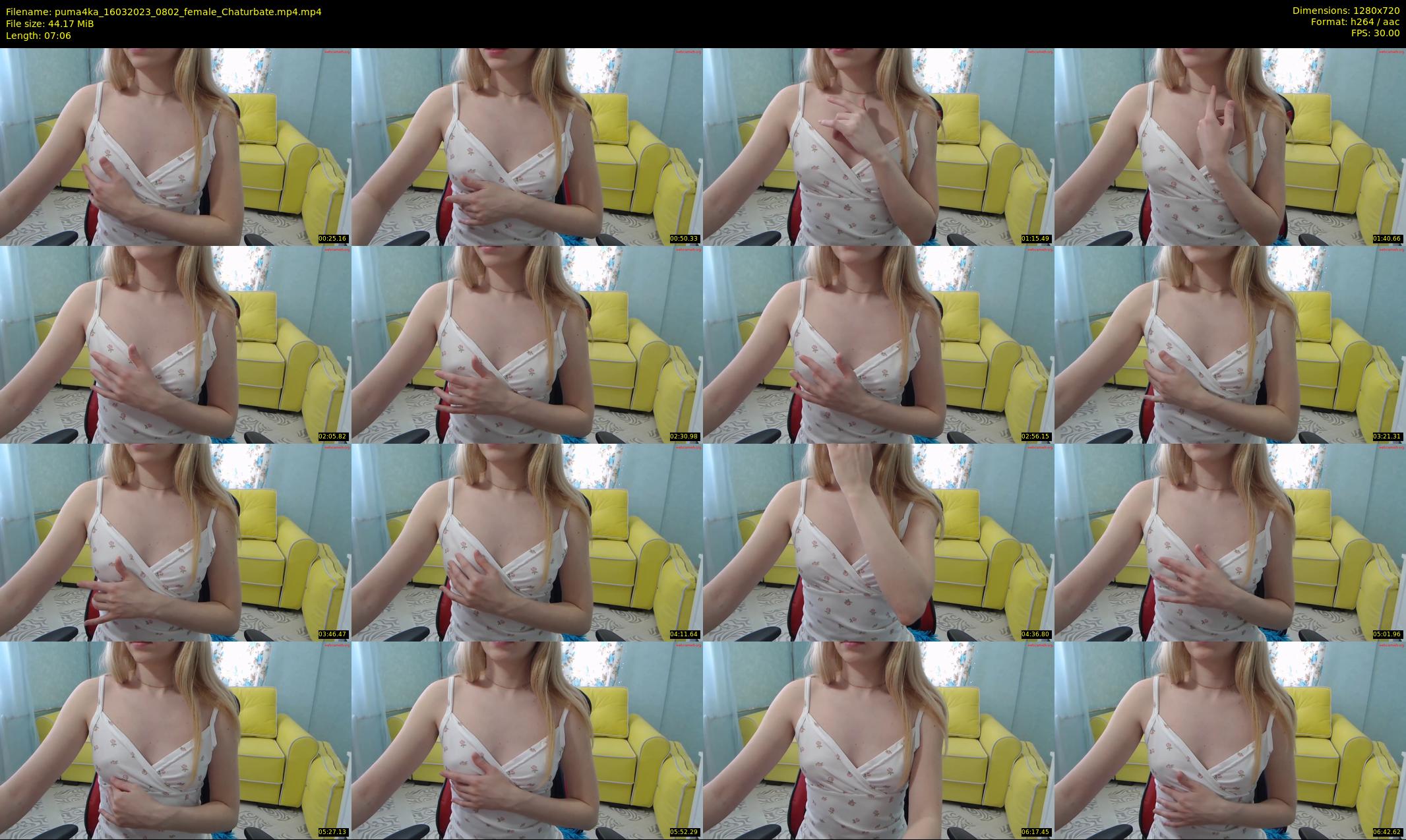 puma4ka — 8 minute Chaturbate female cam show recording, 720p, Mar 16, 2023